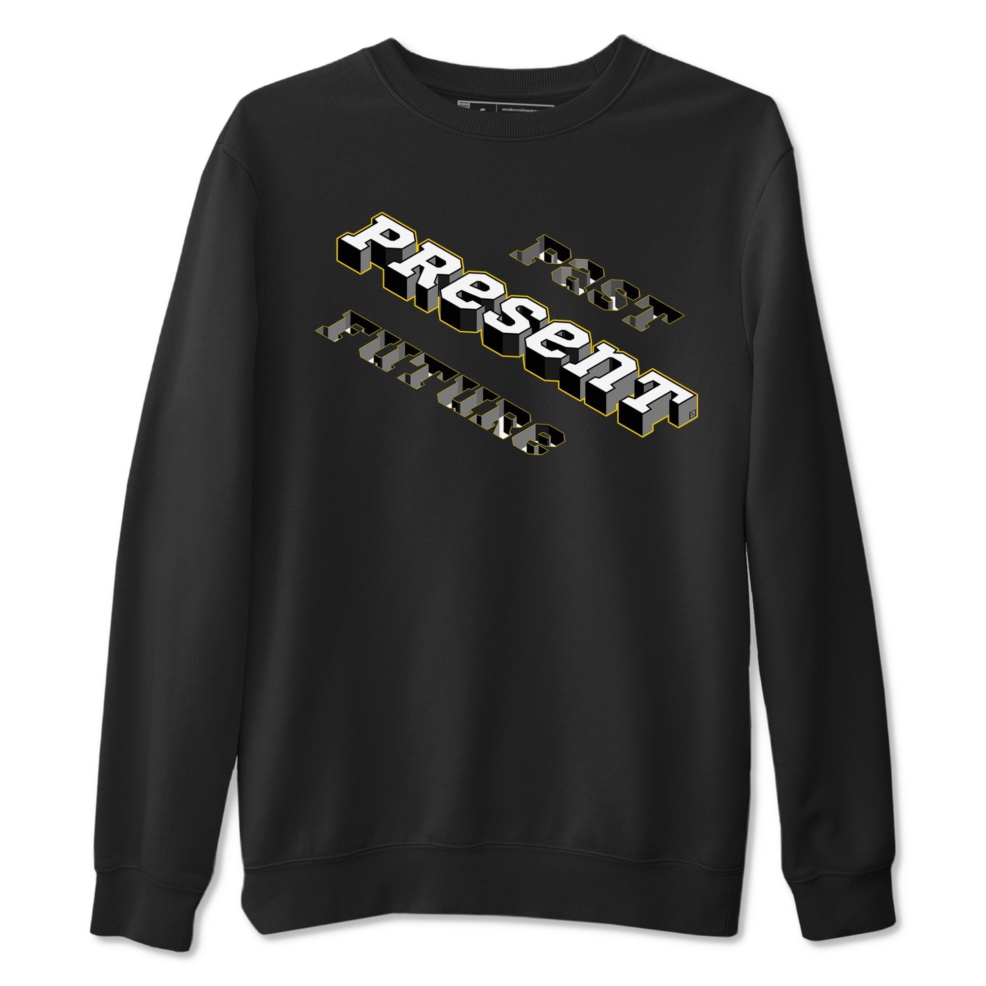 Past Present Future snkmatch Tees - Air Jordan 1 Yellow Ochre