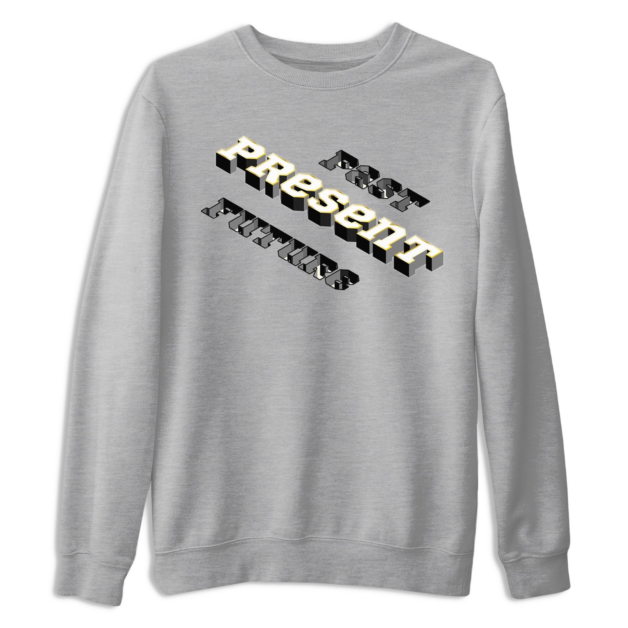 Past Present Future snkmatch Tees - Air Jordan 11 Gratitude
