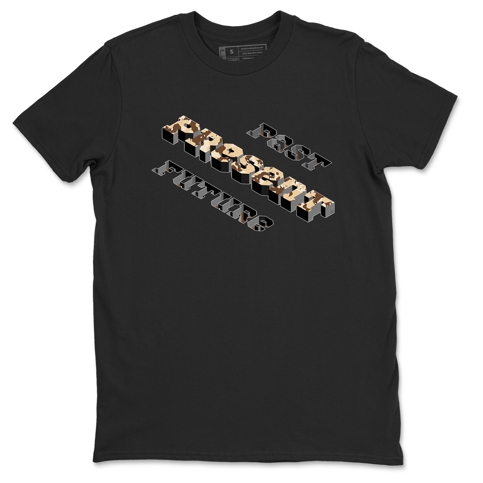 Past Present Future snkmatch Tees - Air Jordan 3 Desert Camo