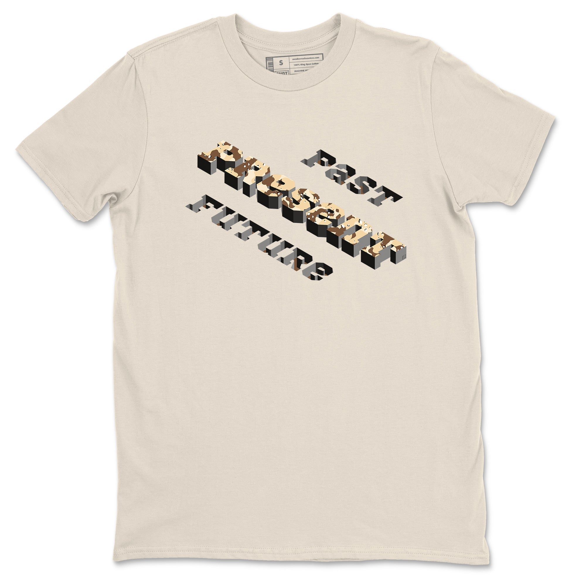 Past Present Future snkmatch Tees - Air Jordan 3 Desert Camo