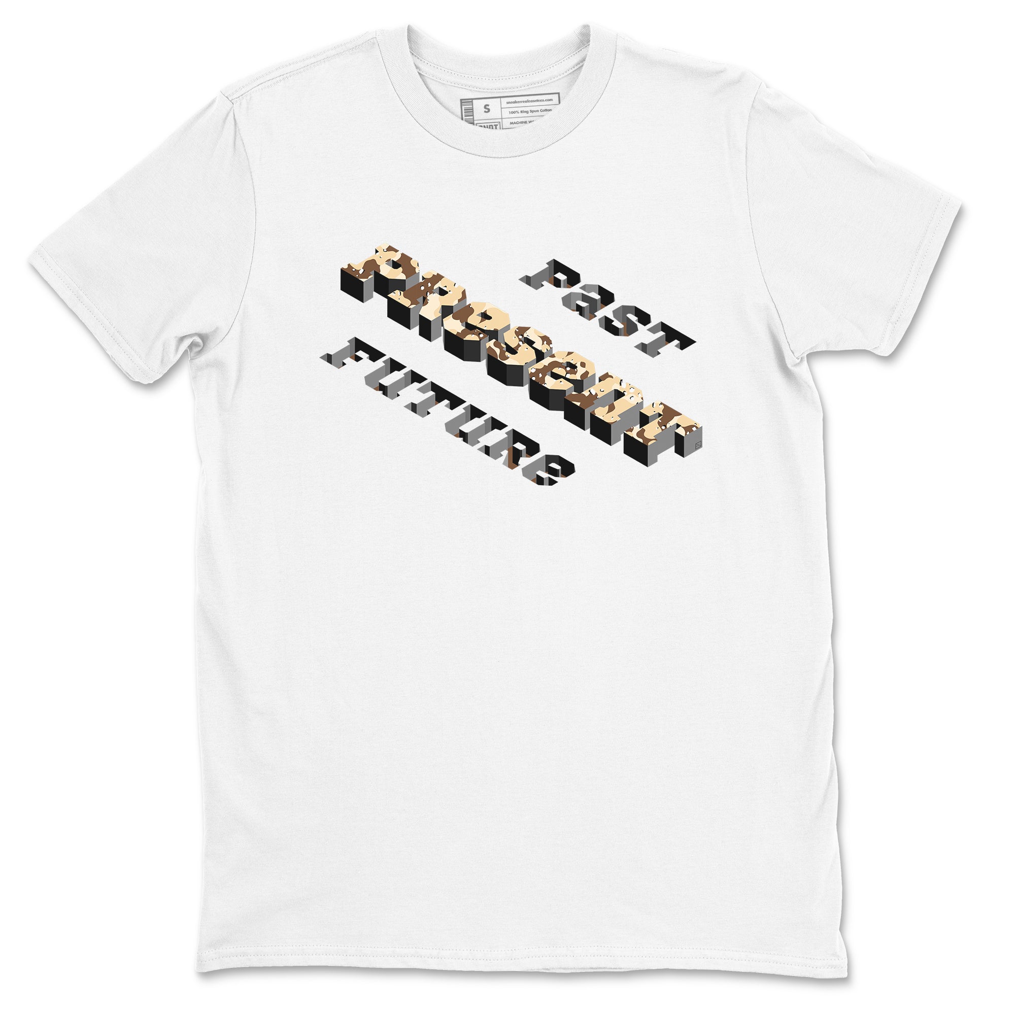 Past Present Future snkmatch Tees - Air Jordan 3 Desert Camo