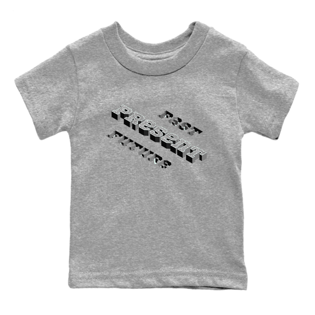 Past Present Future snkmatch Tees Kids - Air Jordan 3 Green Glow