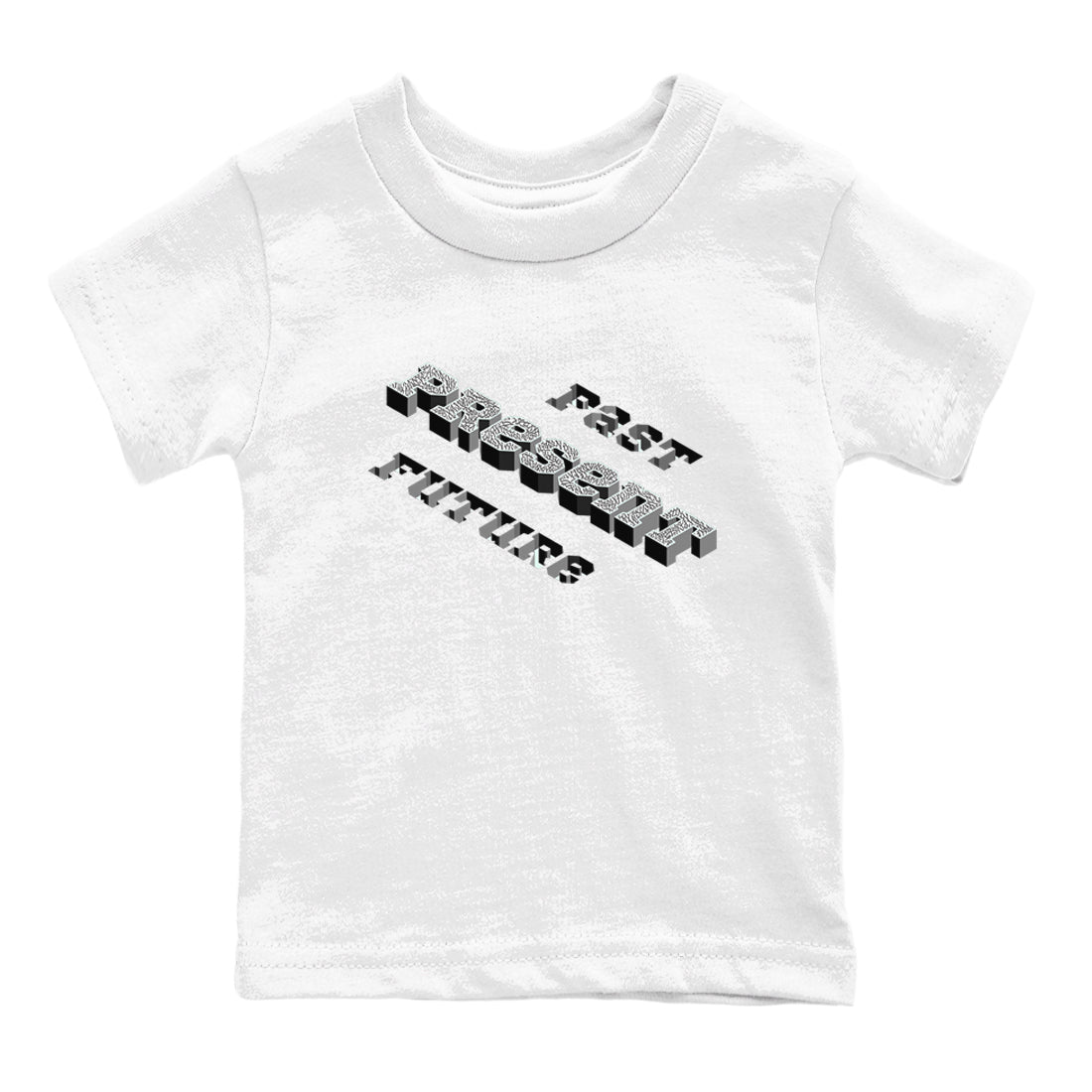 Past Present Future snkmatch Tees Kids - Air Jordan 3 Green Glow