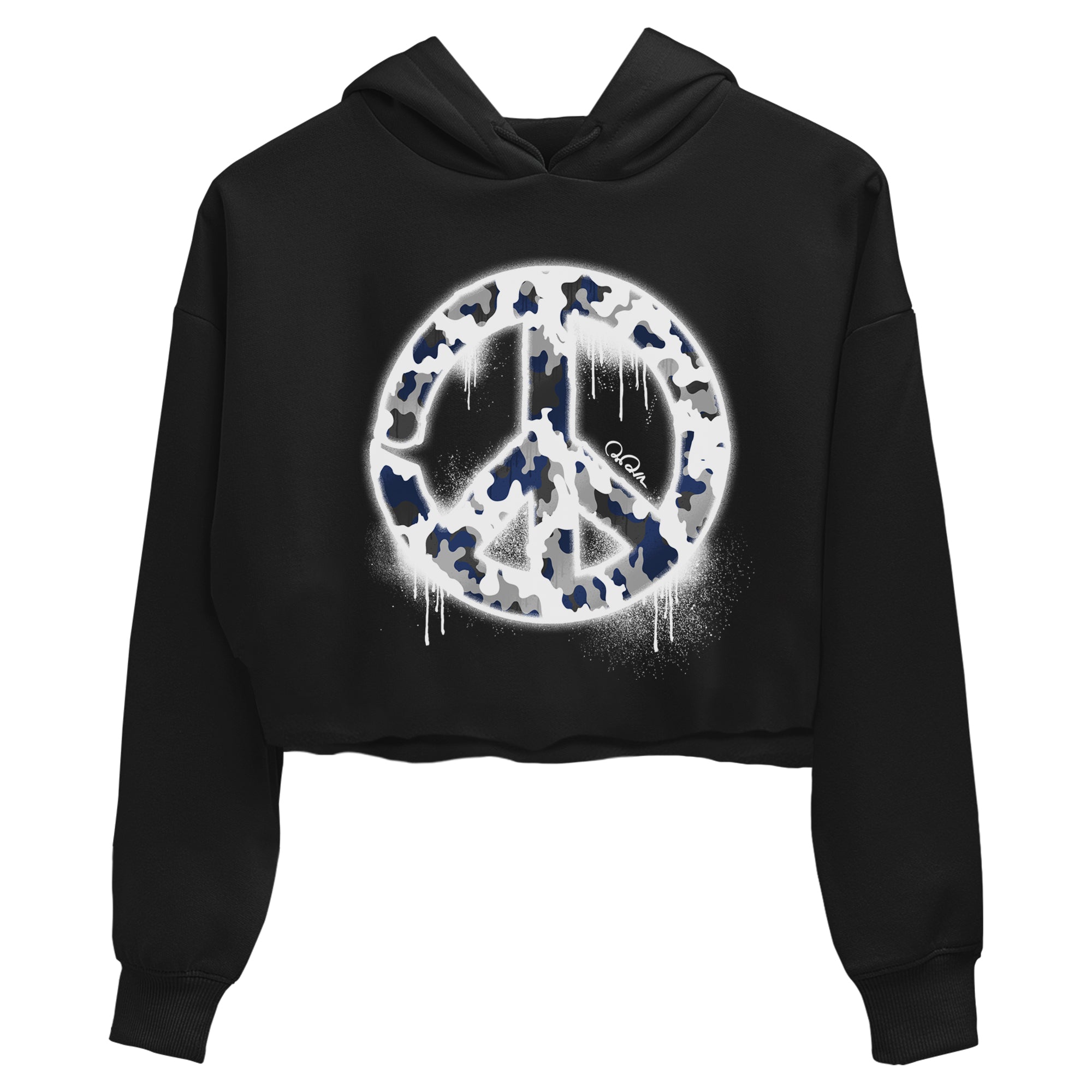 Peace Sign snkmatch Women's Top - Air Jordan 3 Midnight Navy 2023