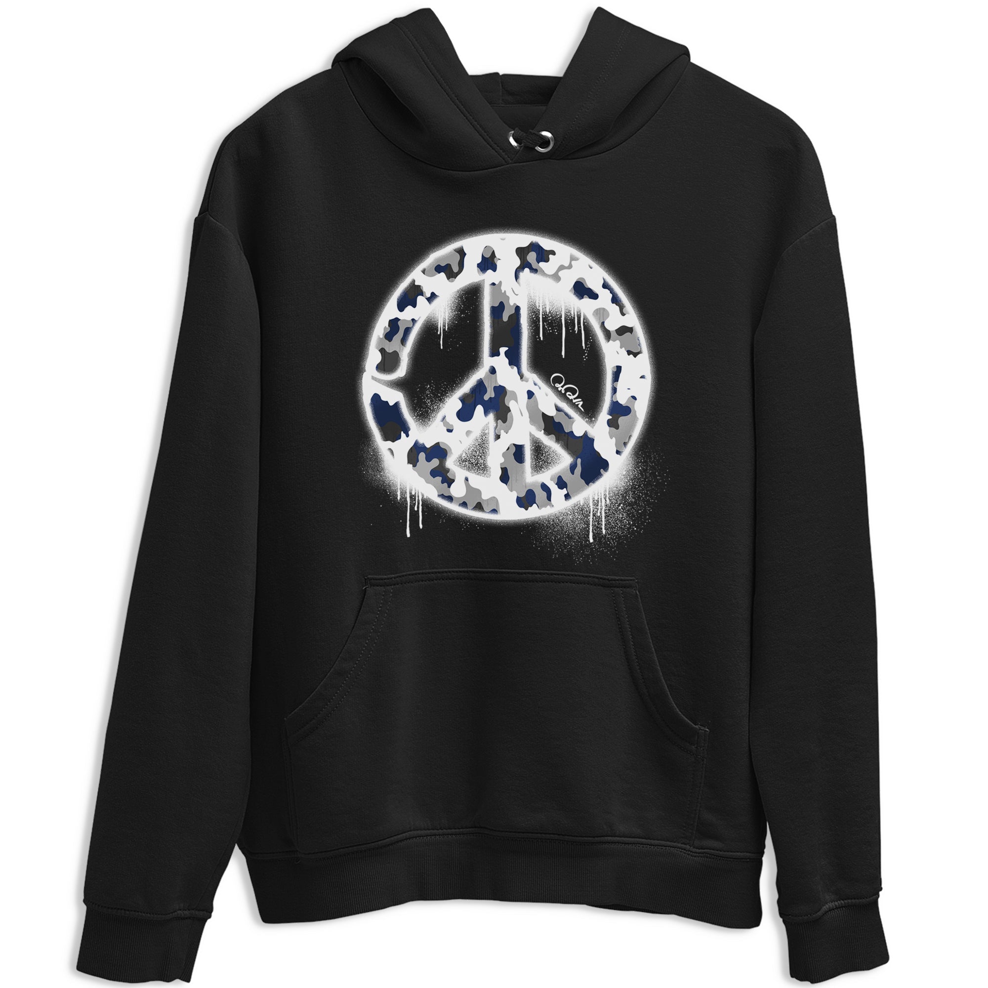 Peace Sign snkmatch Tees - Air Jordan 3 Midnight Navy 2023