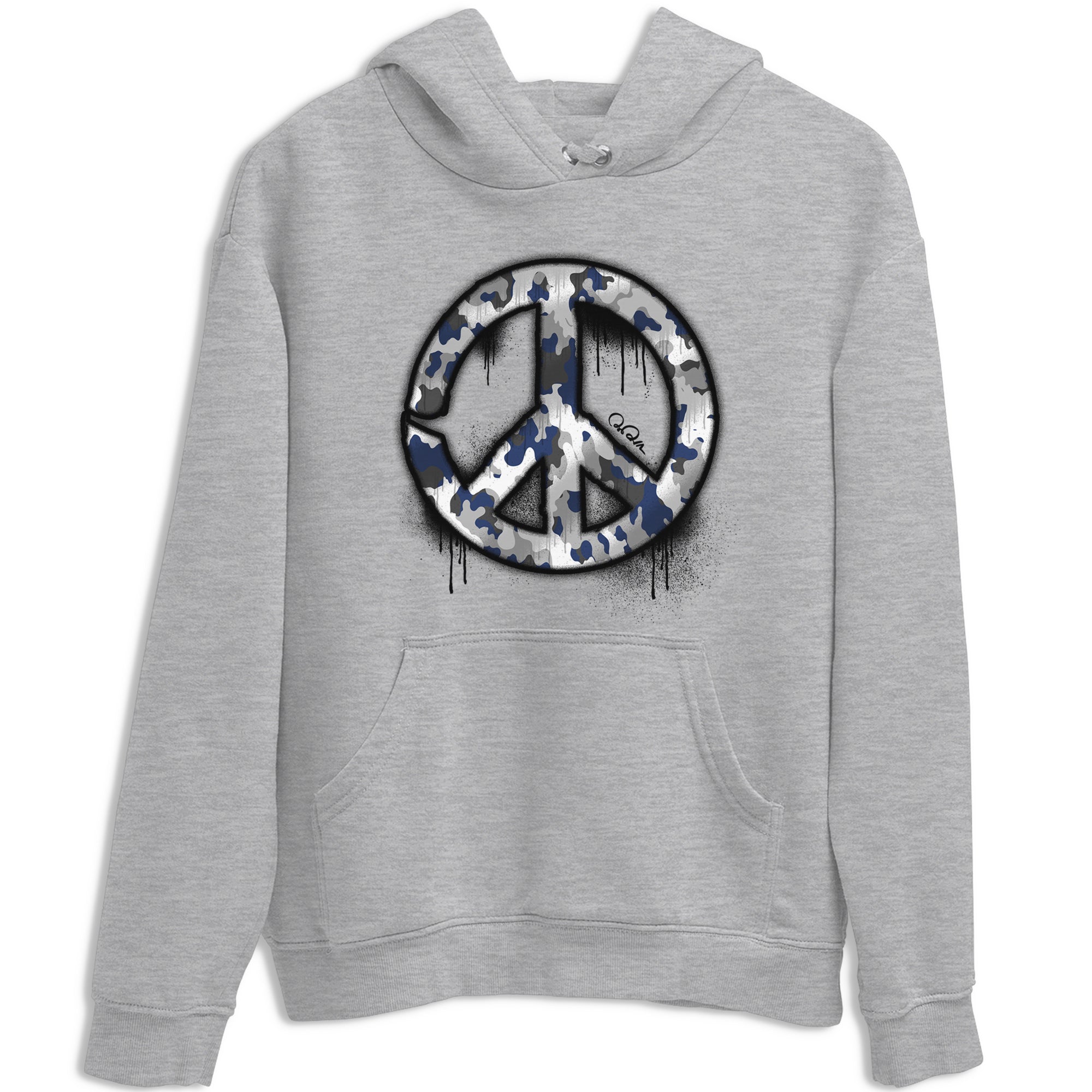 Peace Sign snkmatch Tees - Air Jordan 3 Midnight Navy 2023