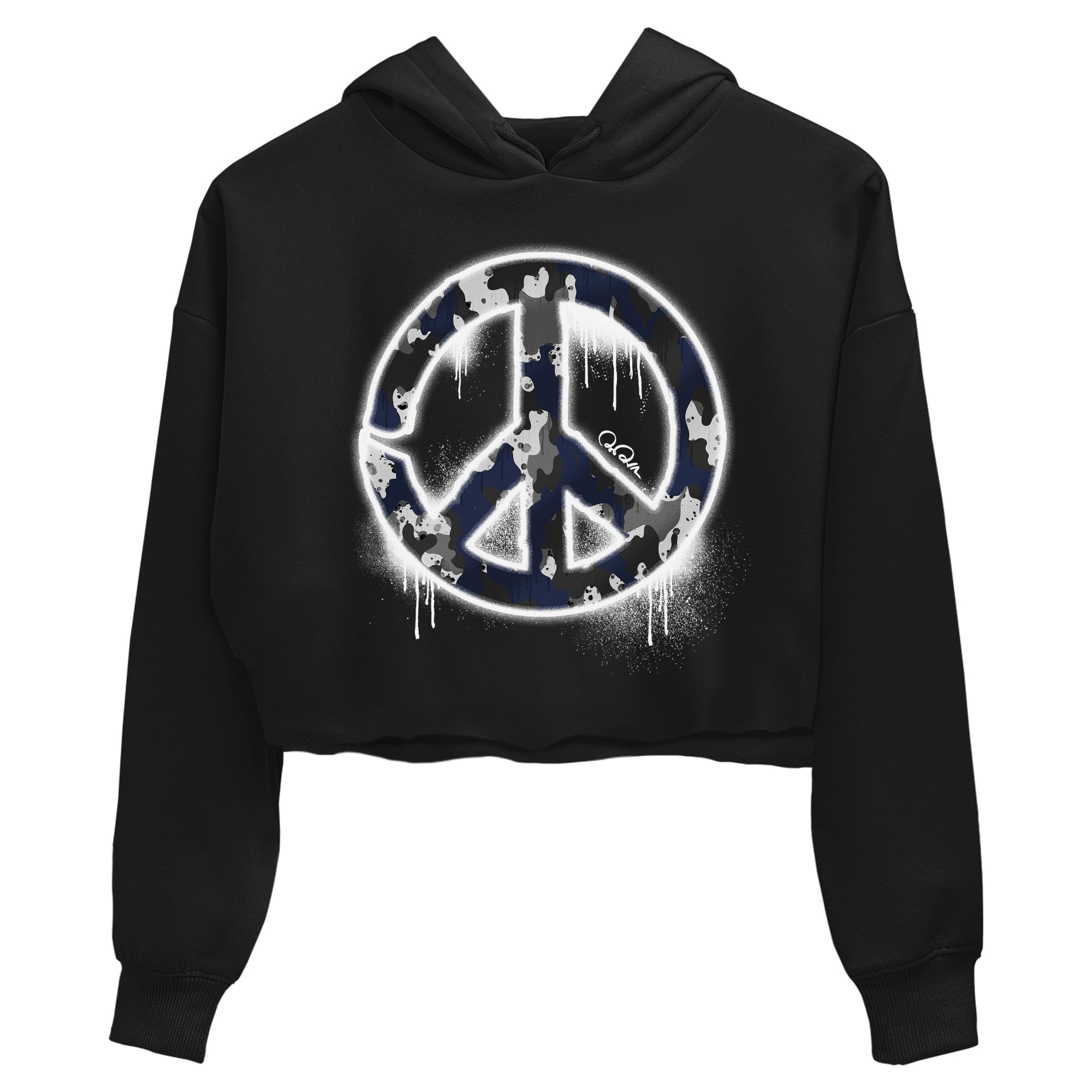 Peace Sign snkmatch Women's Top - Air Jordan 5 Georgetown
