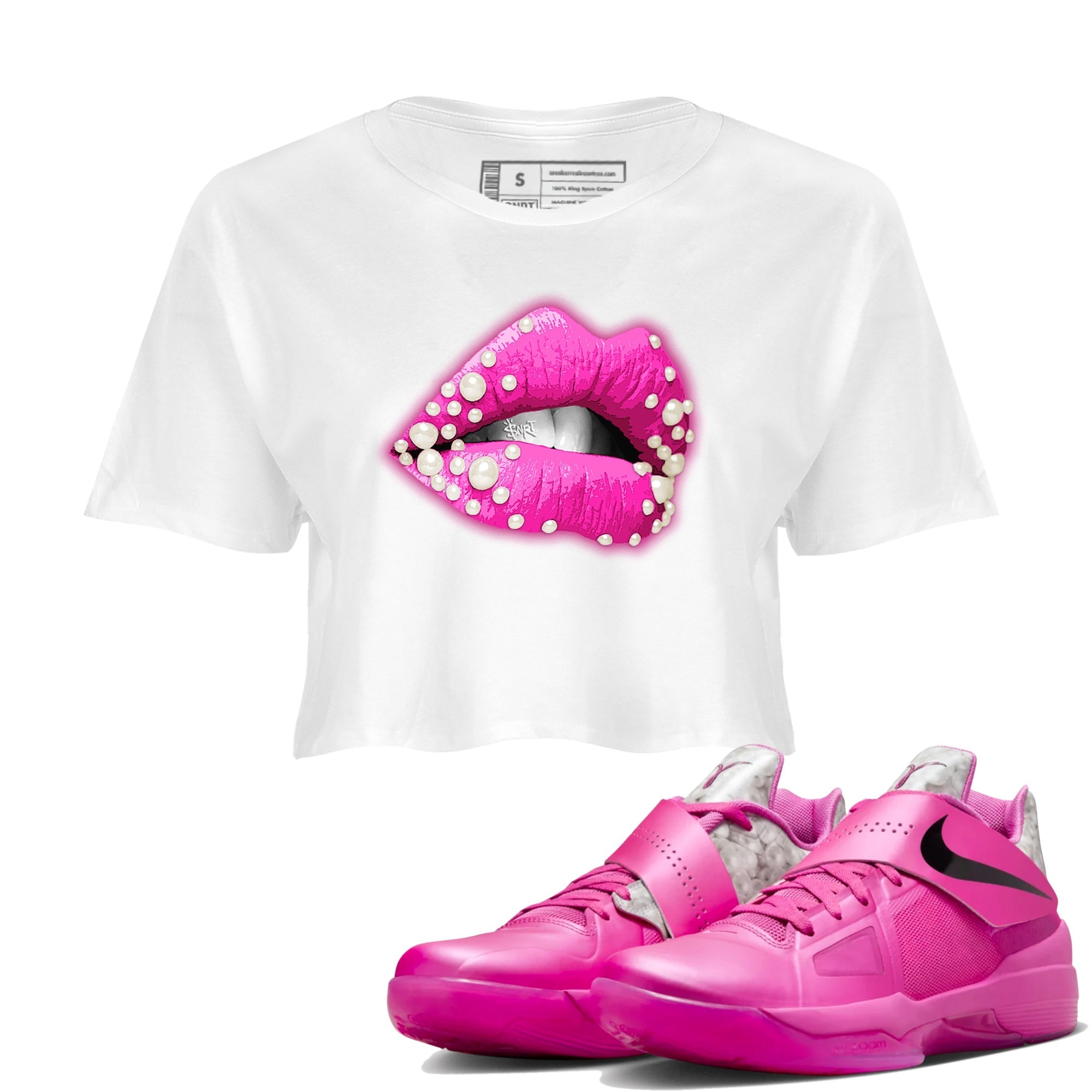 Pearl Lips snkmatch Women's Top - Nike KD 4 Aunt Pearl