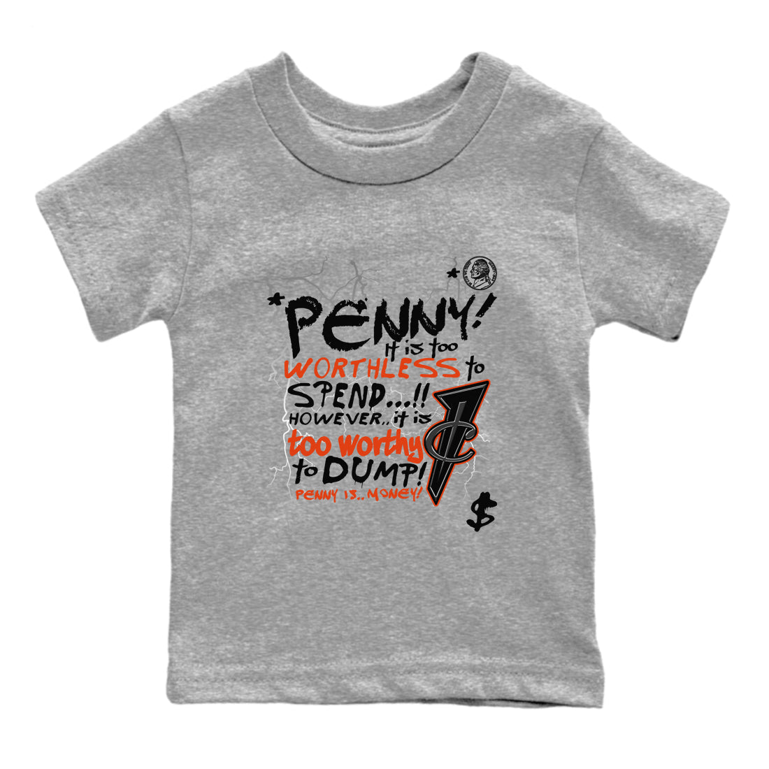 Penny Is snkmatch Tees Kids - Air Foamposite One Jin