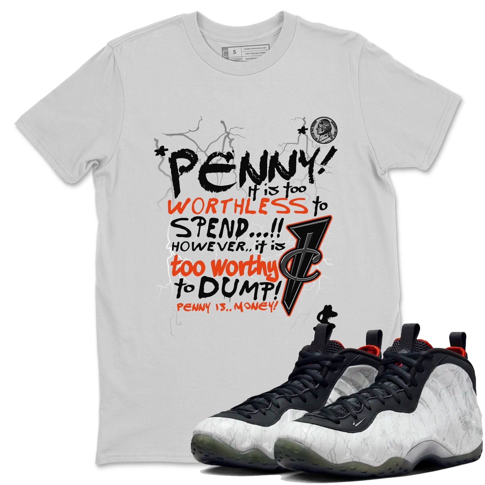 Penny Is snkmatch Tees - Air Foamposite One Jin