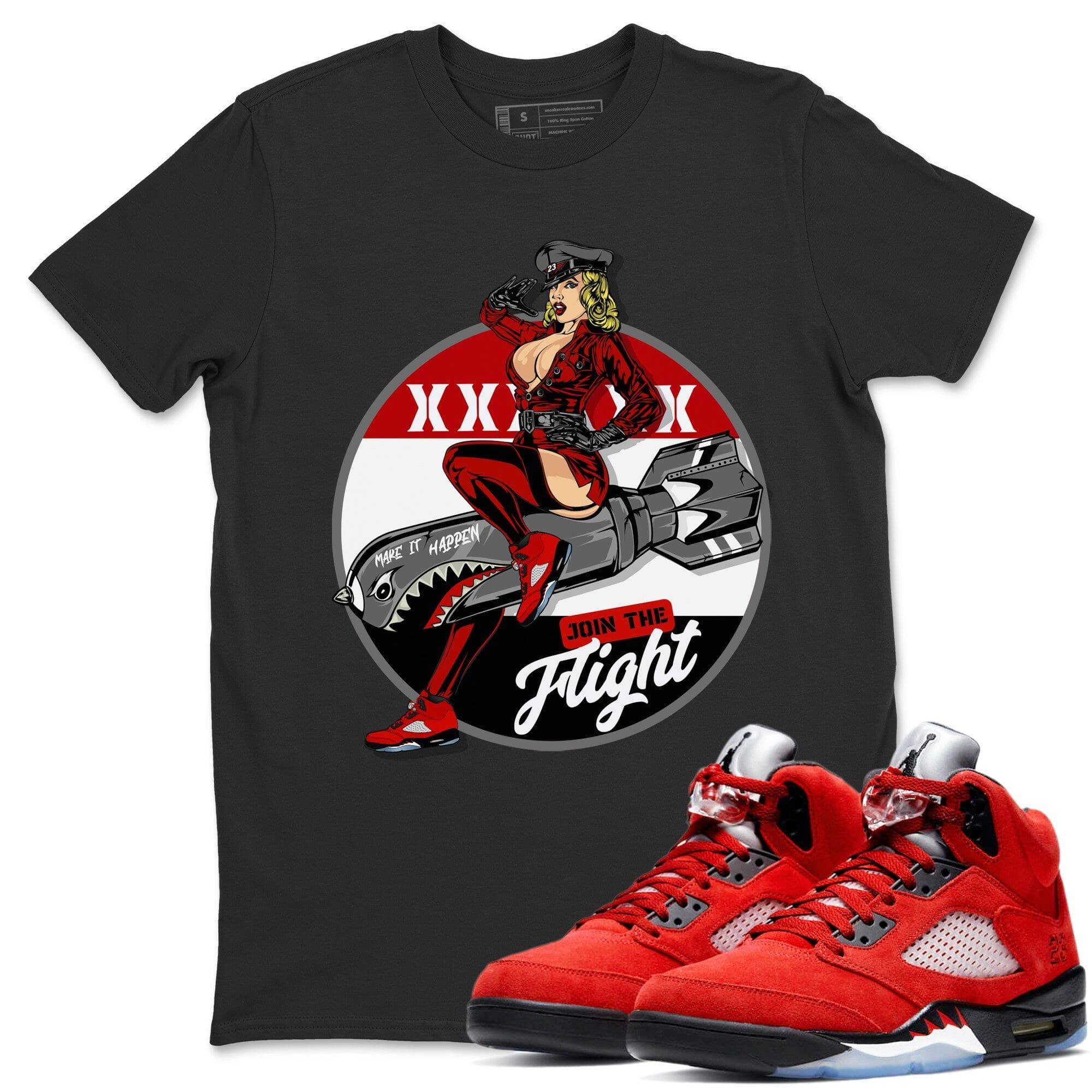 Pin Up Girl Unisex Tops - Air Jordan 5 Raging Bull