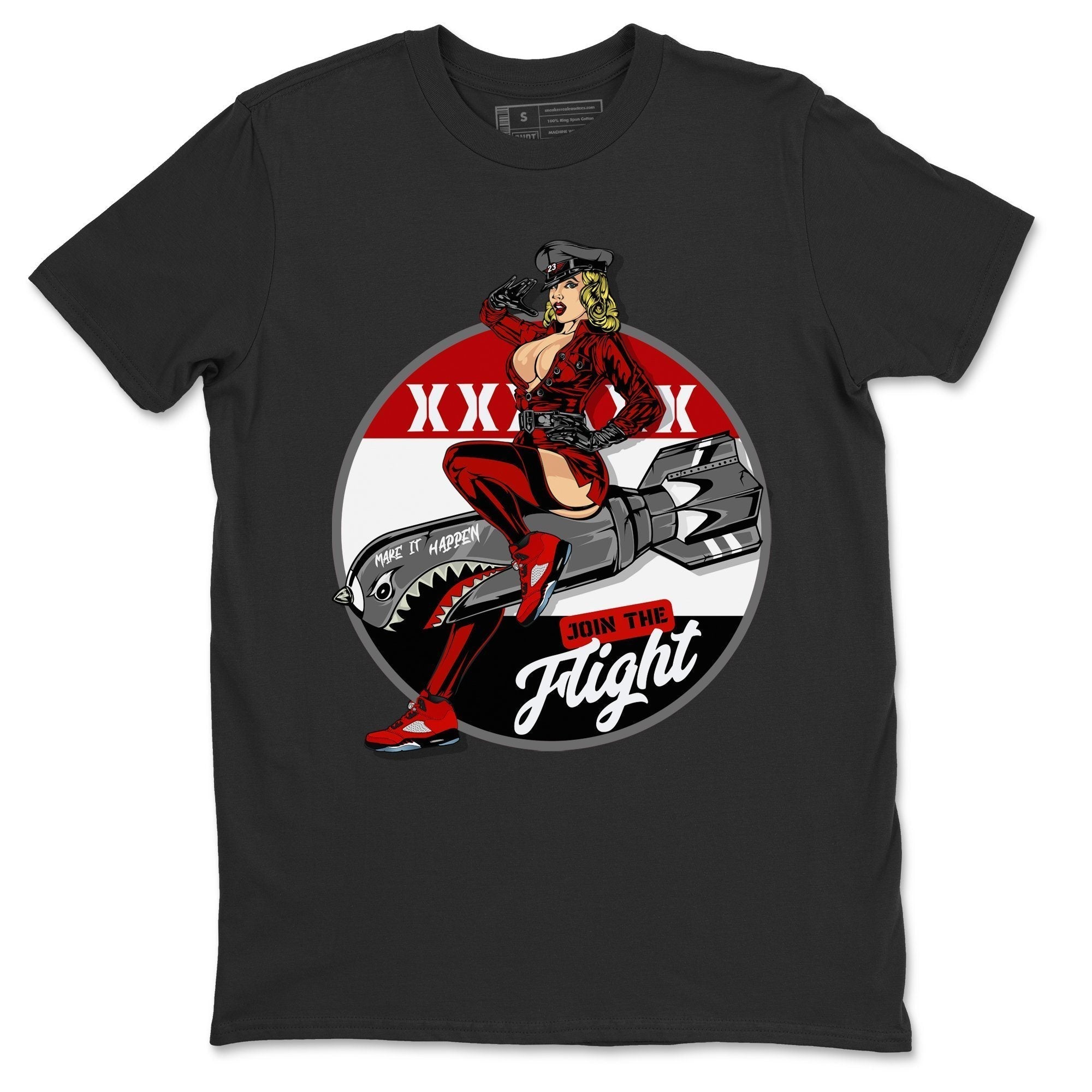 Pin Up Girl Unisex Tops - Air Jordan 5 Raging Bull