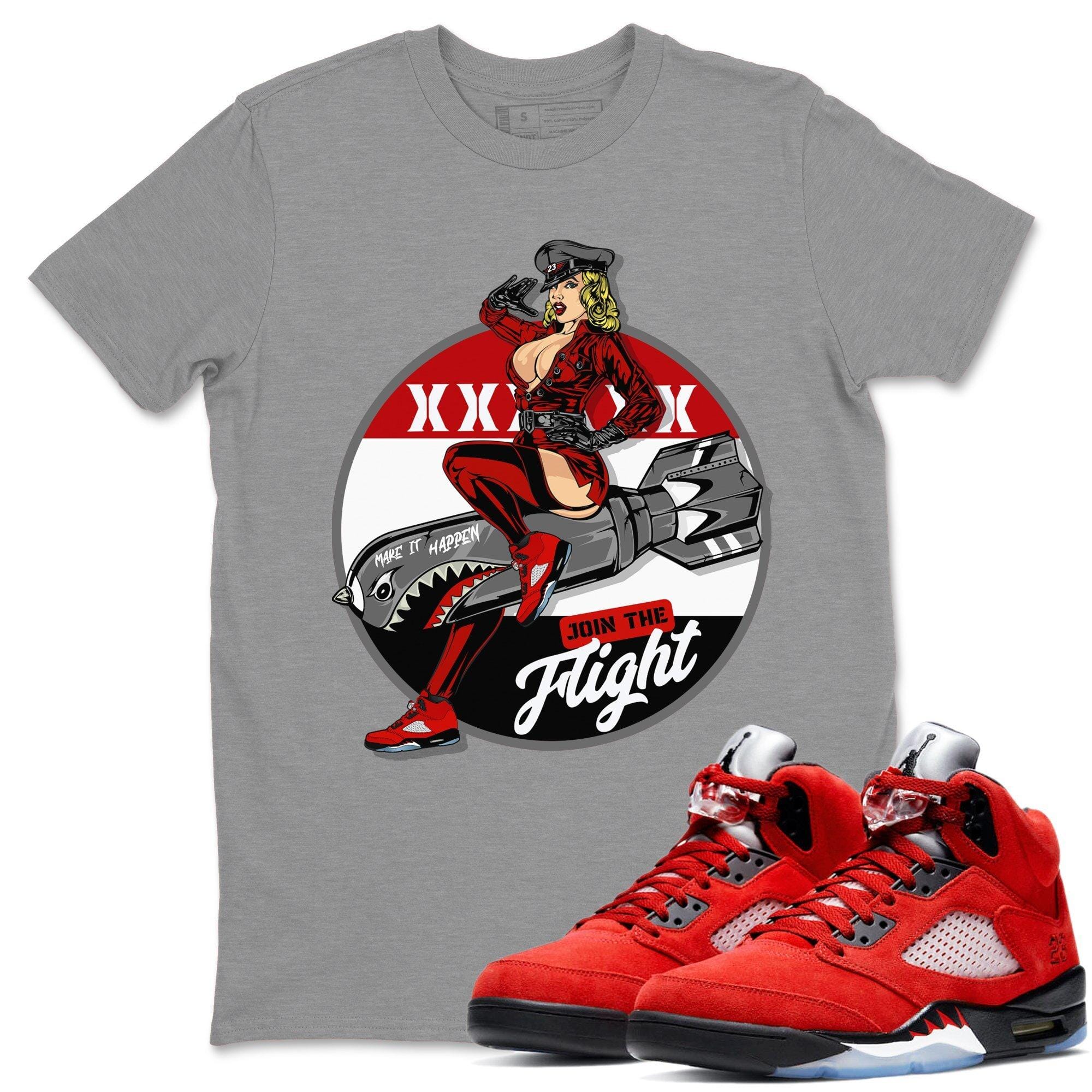 Pin Up Girl Unisex Tops - Air Jordan 5 Raging Bull