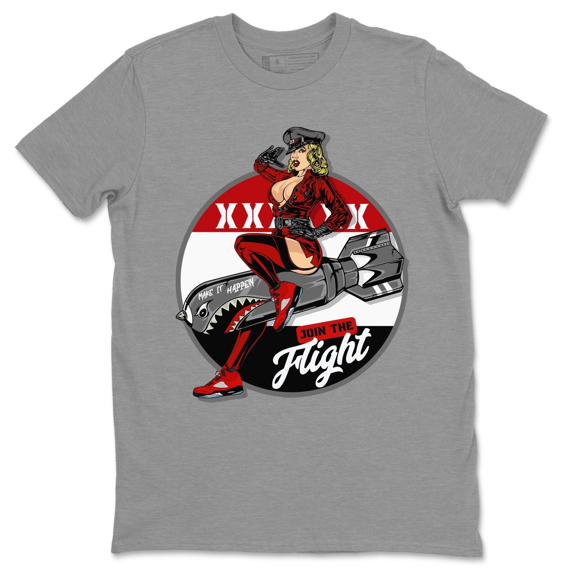 Pin Up Girl Unisex Tops - Air Jordan 5 Raging Bull