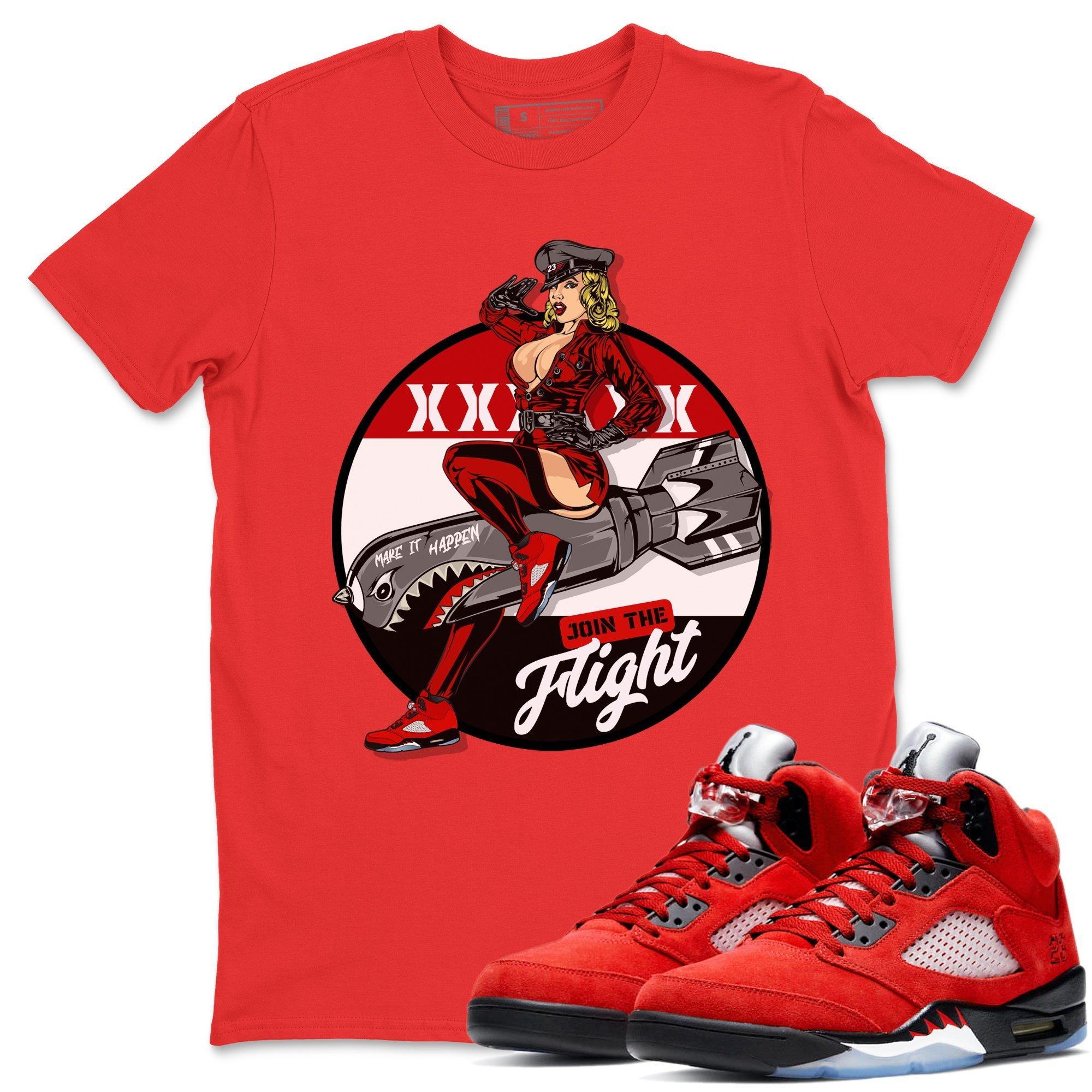 Pin Up Girl Unisex Tops - Air Jordan 5 Raging Bull