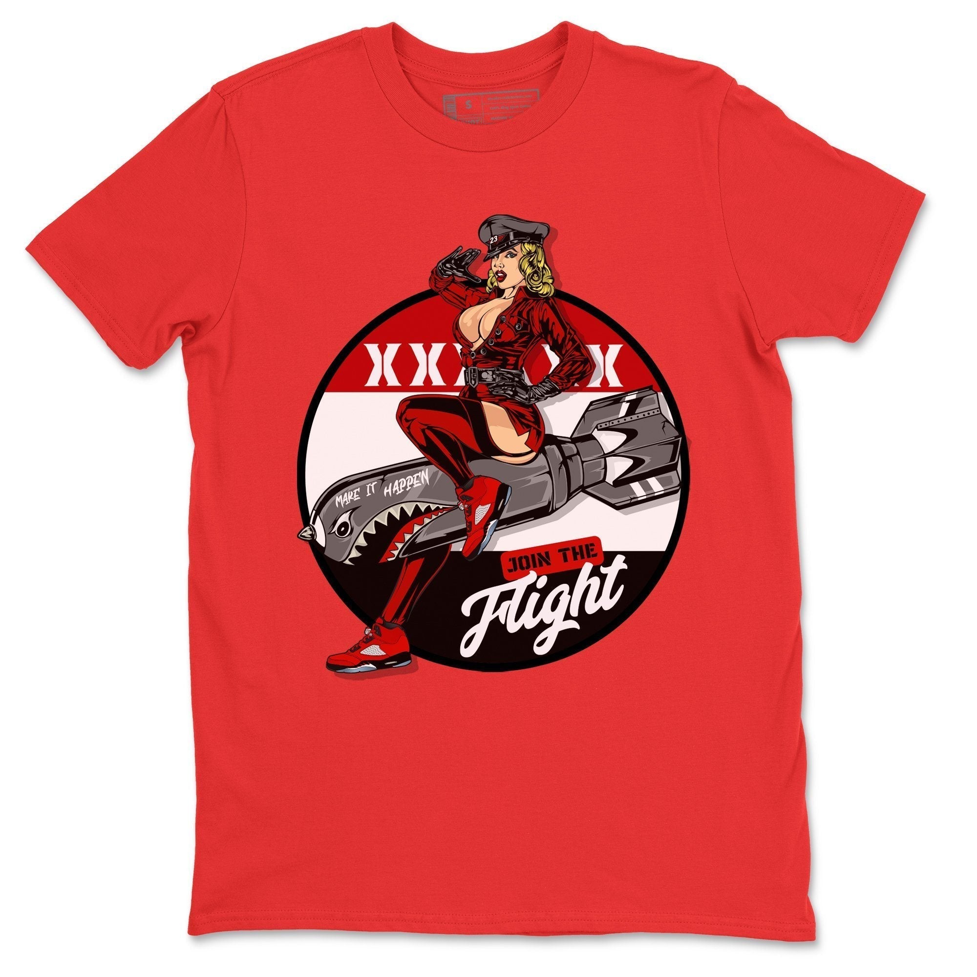 Pin Up Girl Unisex Tops - Air Jordan 5 Raging Bull