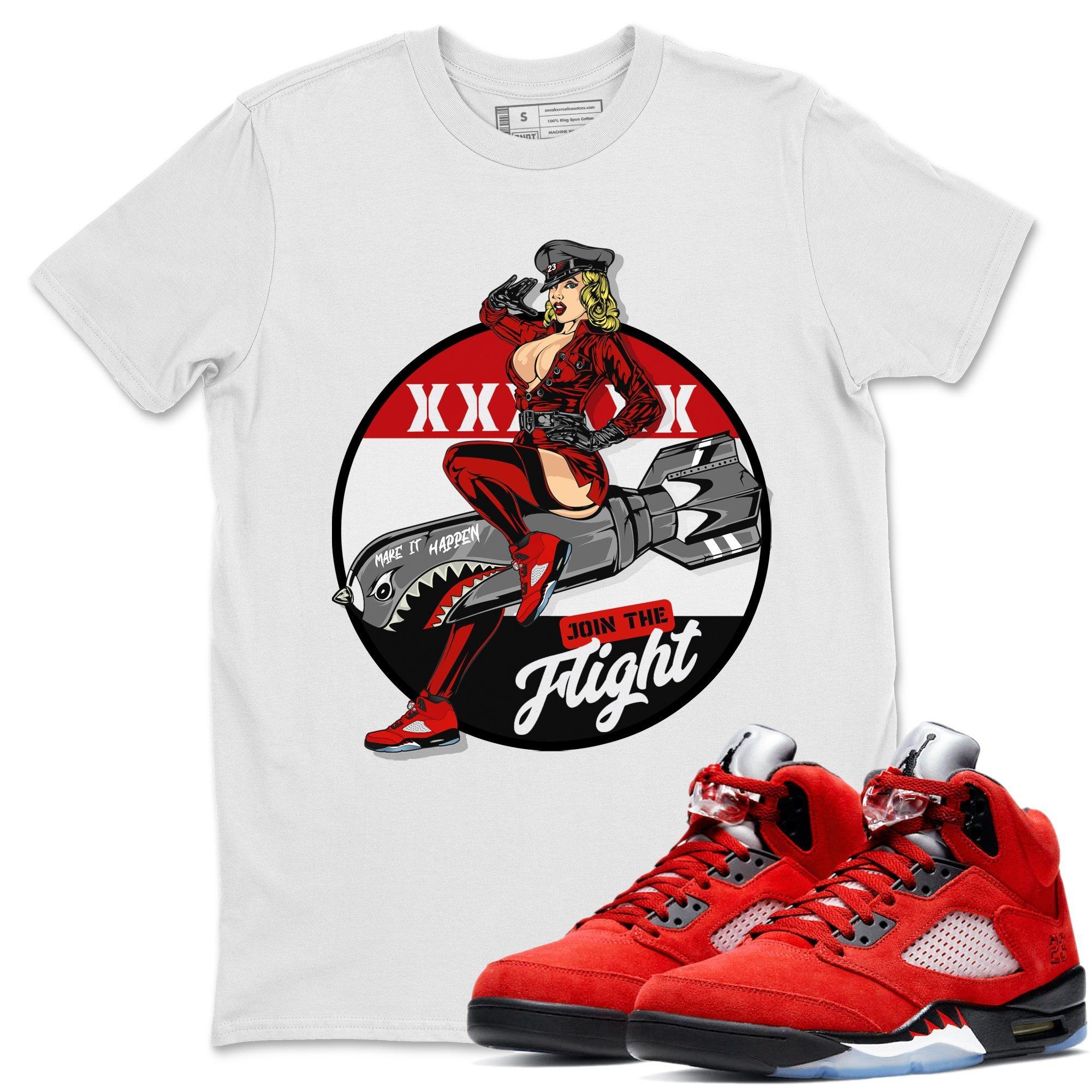 Pin Up Girl Unisex Tops - Air Jordan 5 Raging Bull