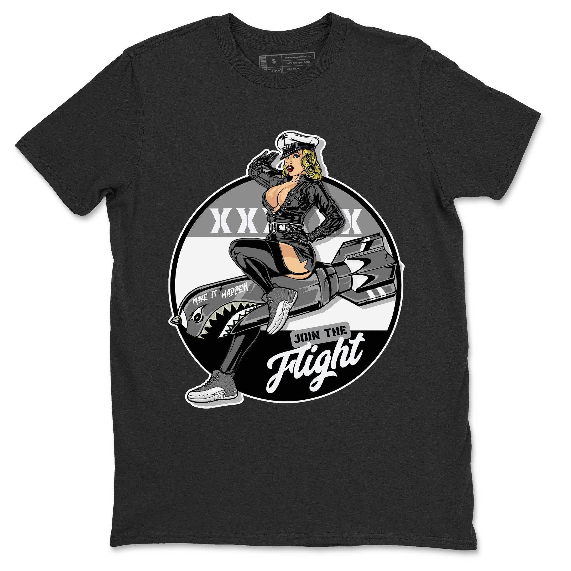 Pin Up Girl Unisex Tops - Air Jordan 12 Stealth