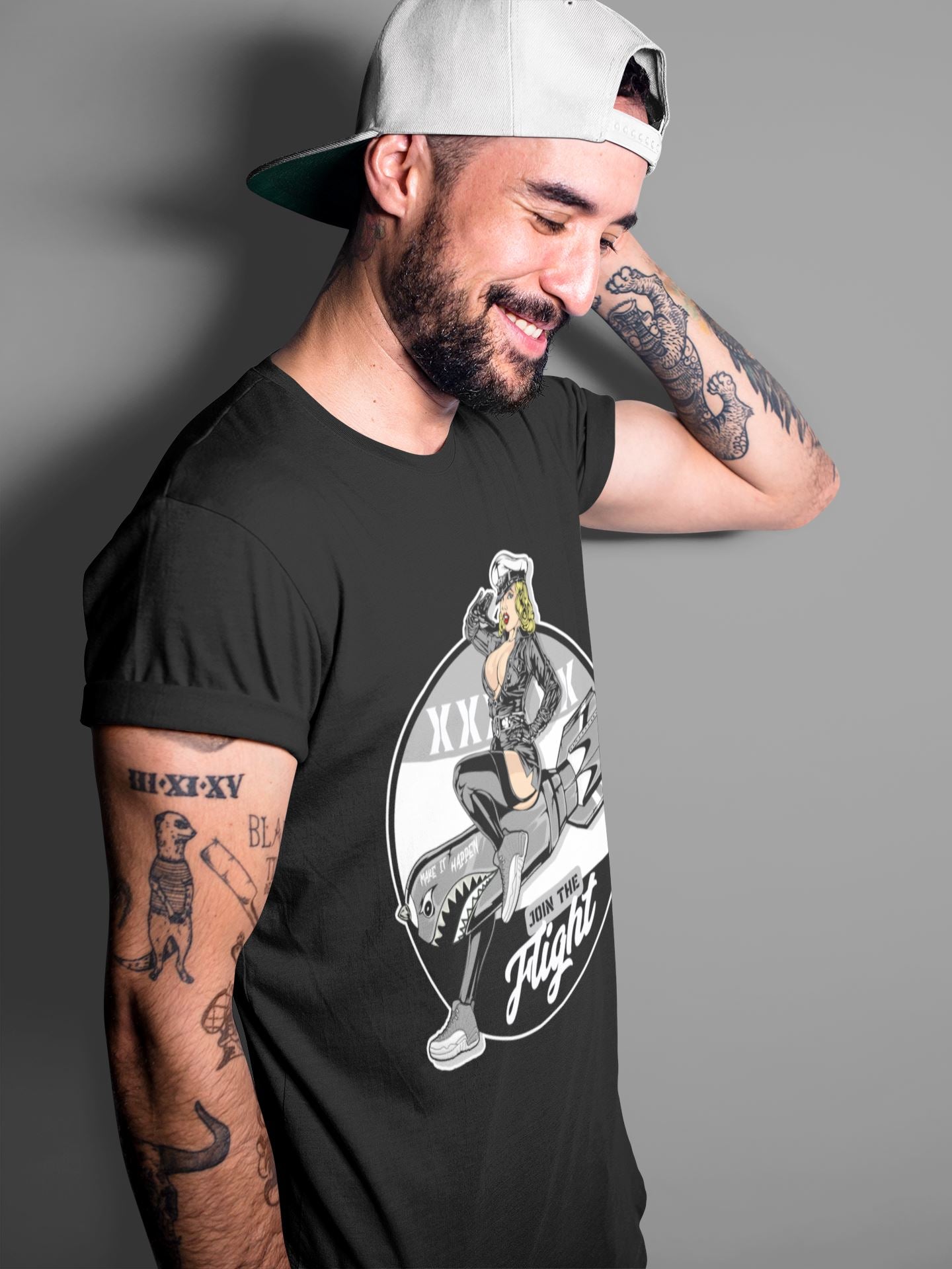 Pin Up Girl Unisex Tops - Air Jordan 12 Stealth