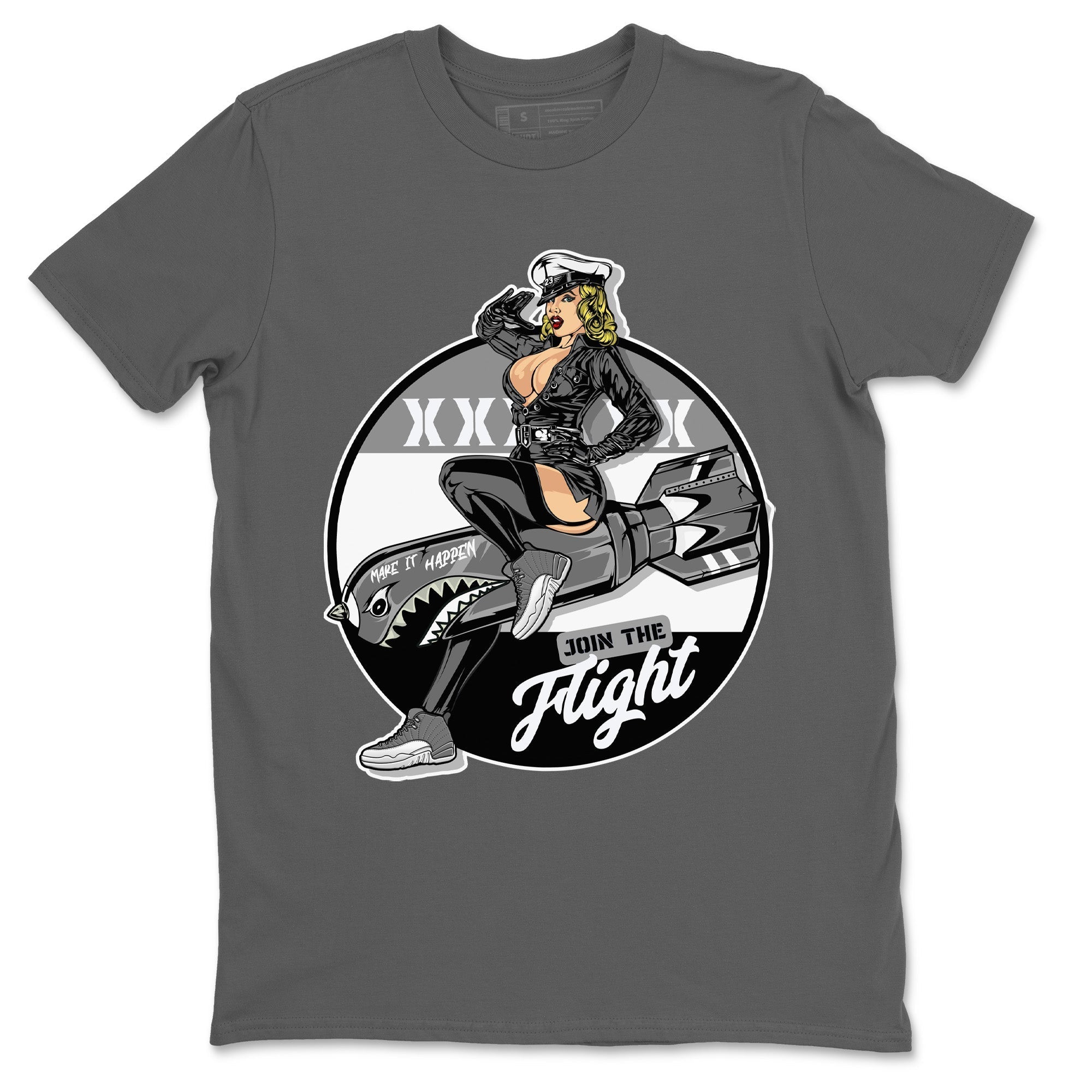 Pin Up Girl Unisex Tops - Air Jordan 12 Stealth