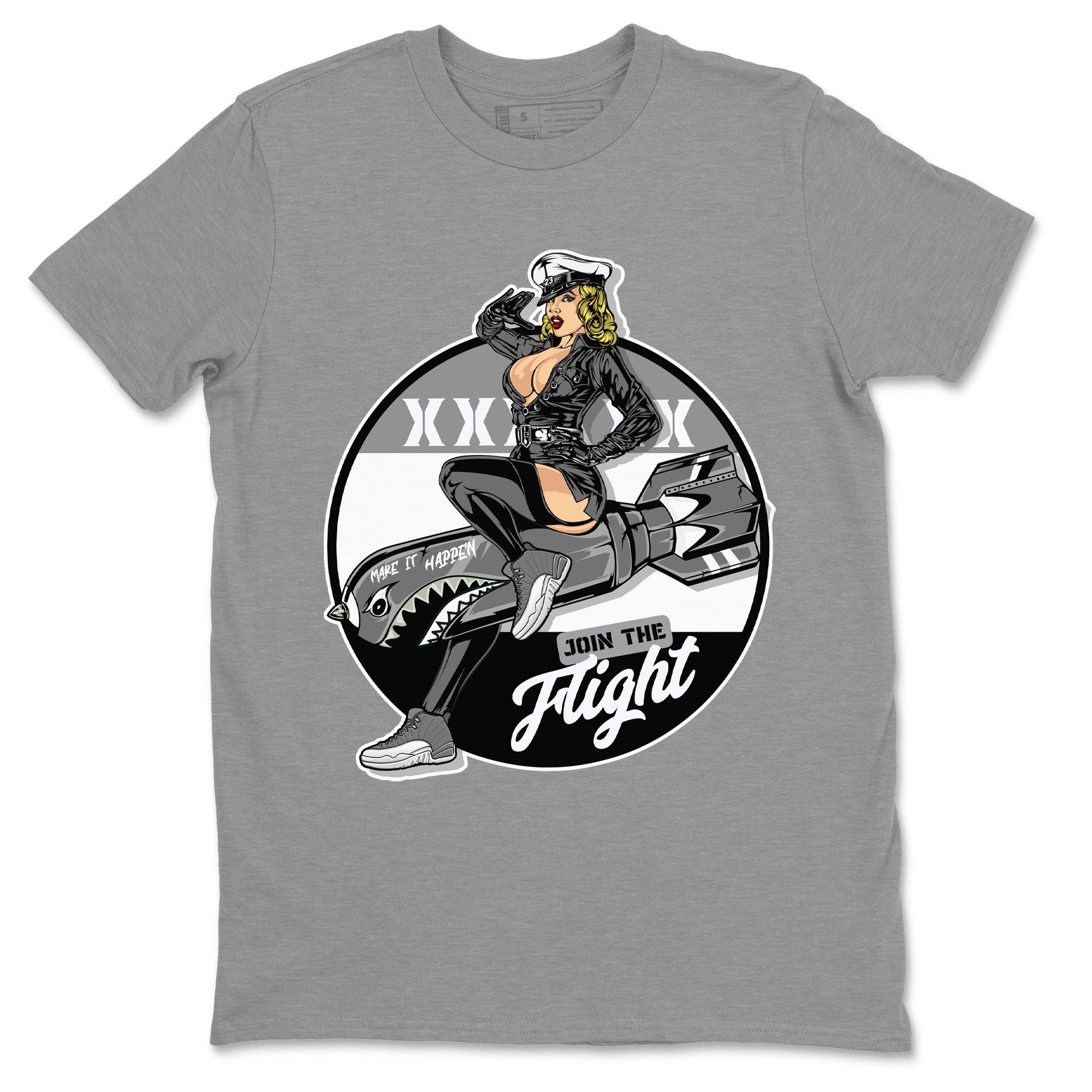 Pin Up Girl Unisex Tops - Air Jordan 12 Stealth