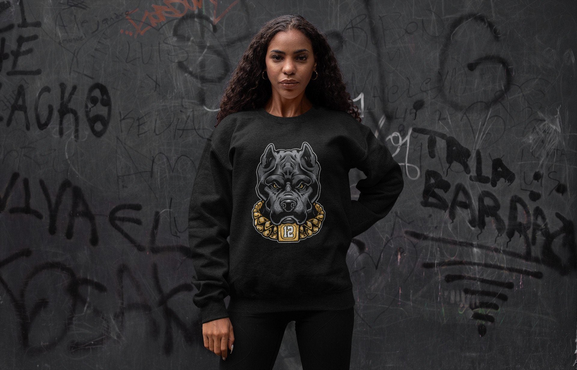 Pitbull Unisex Tops - Air Jordan 12 Royalty