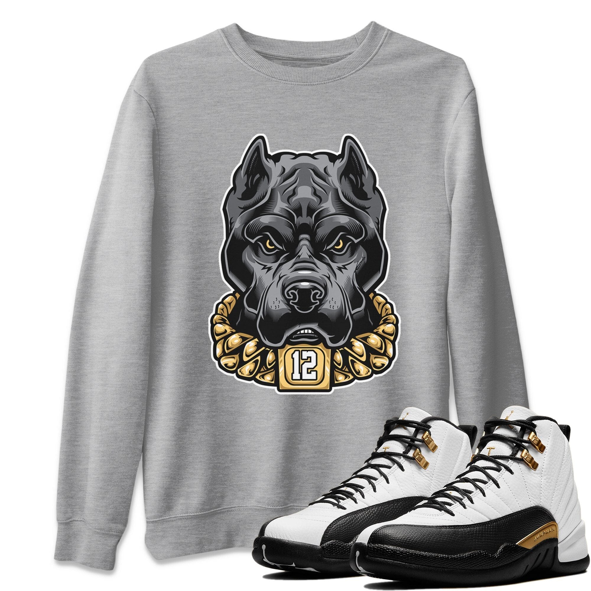 Pitbull Unisex Tops - Air Jordan 12 Royalty