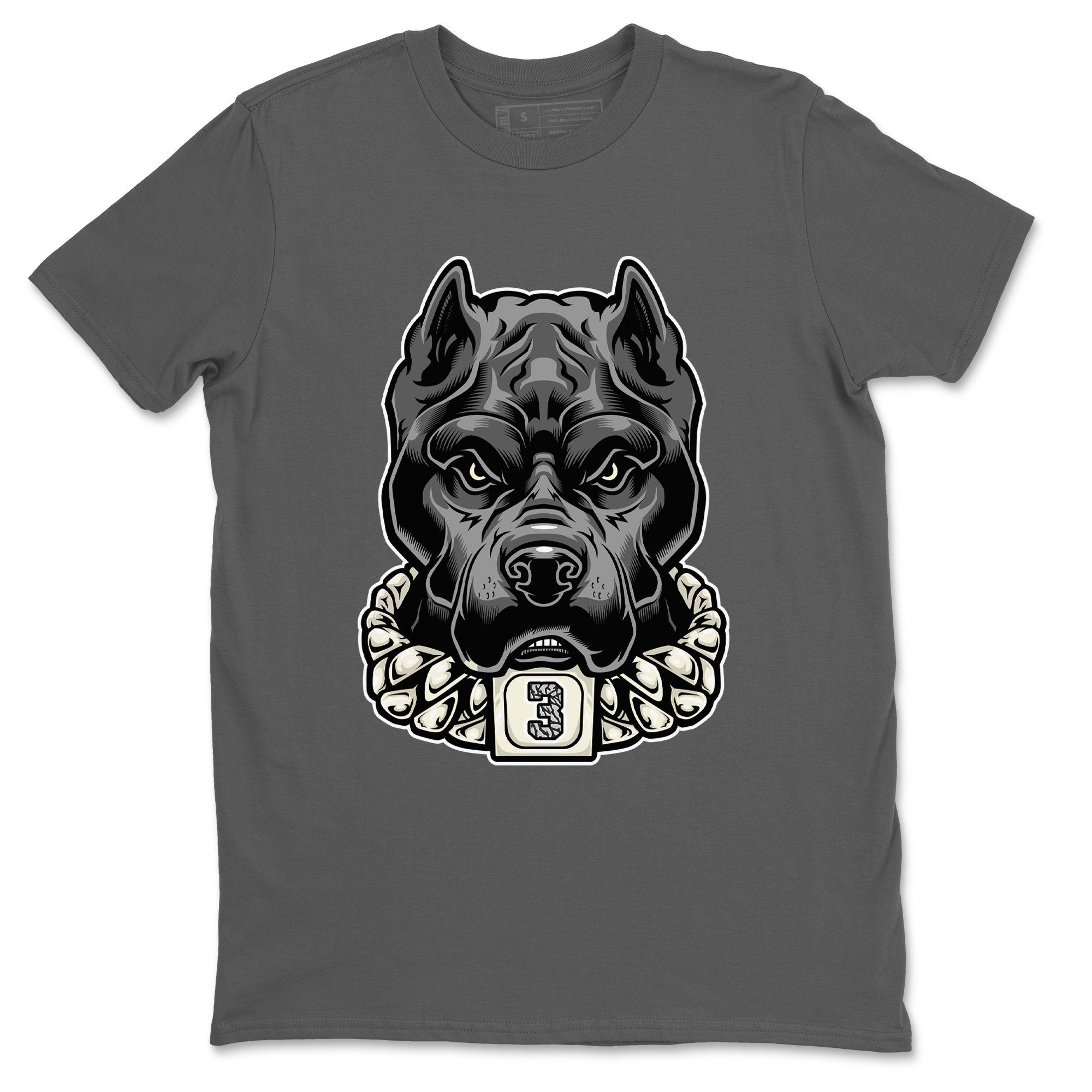 Pitbull snkmatch Tee - Air Jordan 3 Off Noir