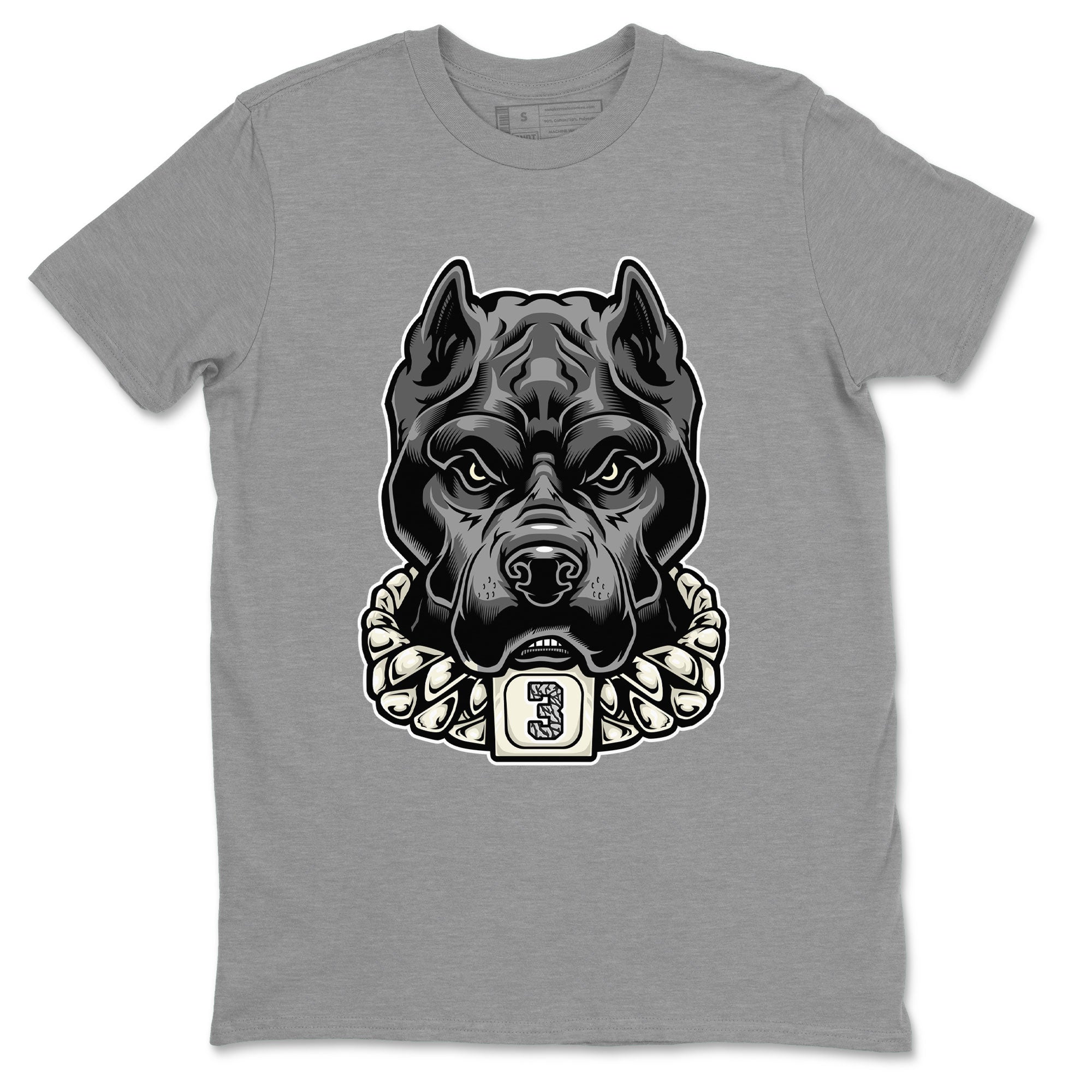 Pitbull snkmatch Tee - Air Jordan 3 Off Noir