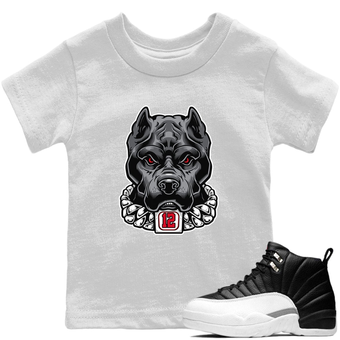 Pitbull Kids Tops - Air Jordan 12 Playoffs
