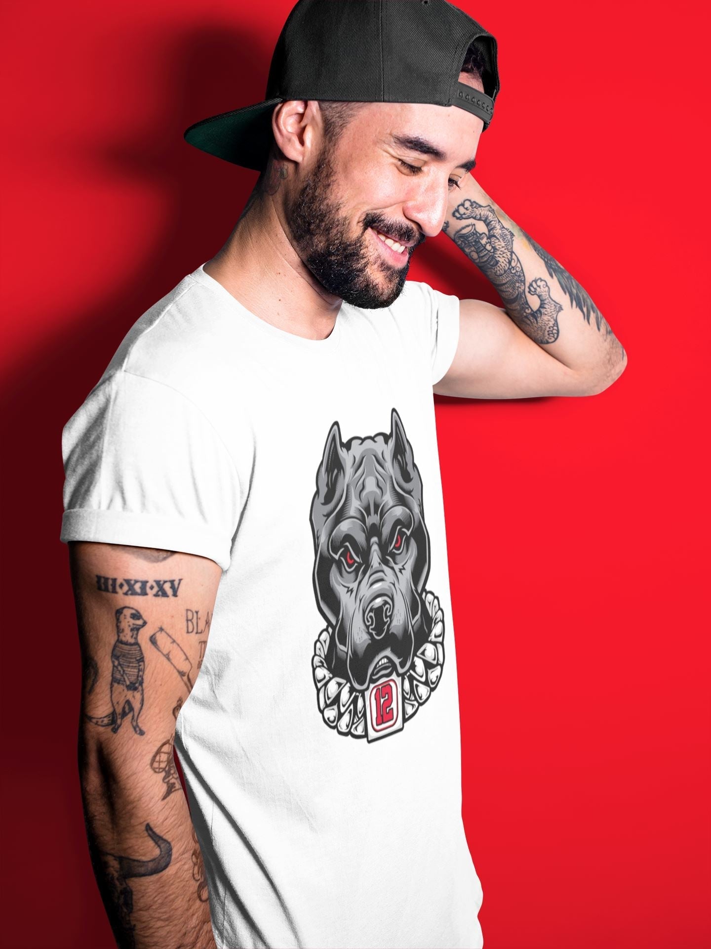 Pitbull Unisex Tops - Air Jordan 12 Playoffs