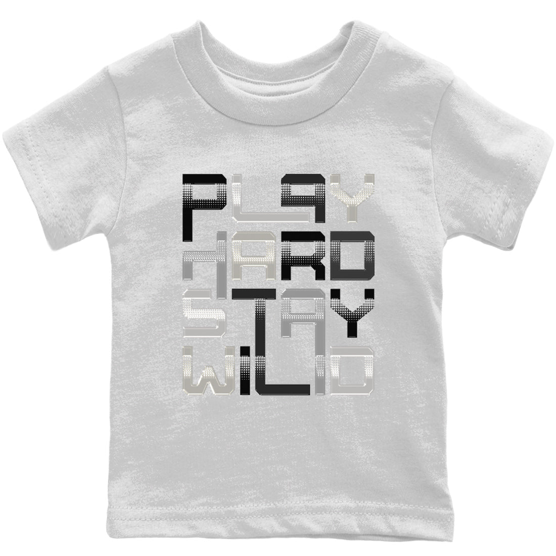 Play Hard Stay Wild Kids Tops - Air Jordan 11 72-10