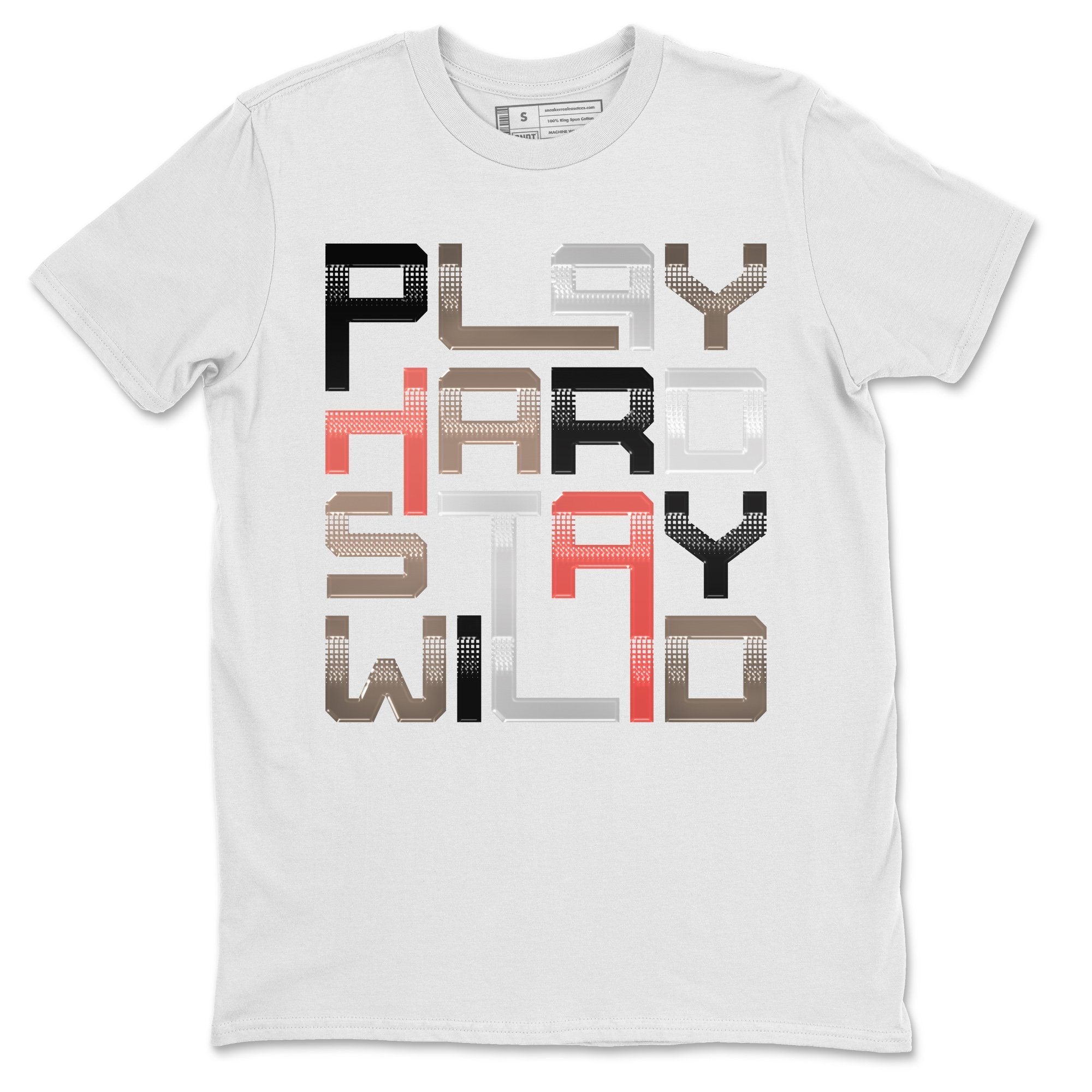 Play Hard Stay Wild Unisex Tops - Air Jordan 4 Taupe Haze