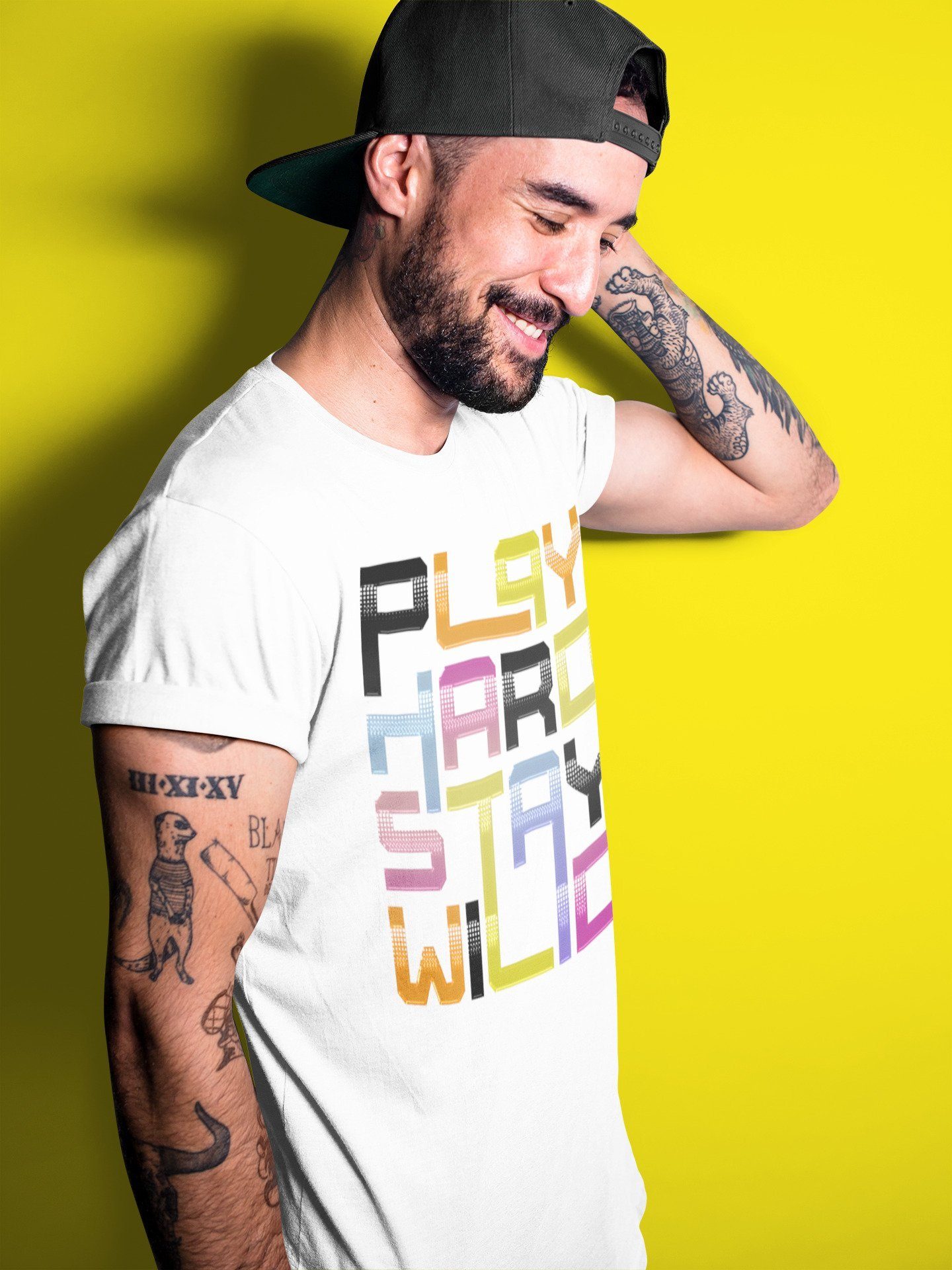Play Hard Stay Wild Unisex Tops - Air Jordan 9 Change The World
