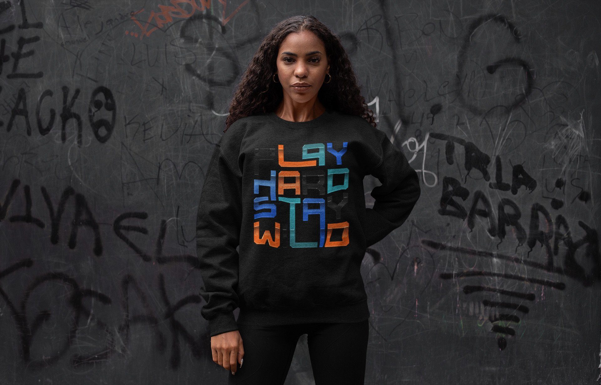 Play Hard Stay Wild Unisex Tops - Yeezy 700 Bright Blue