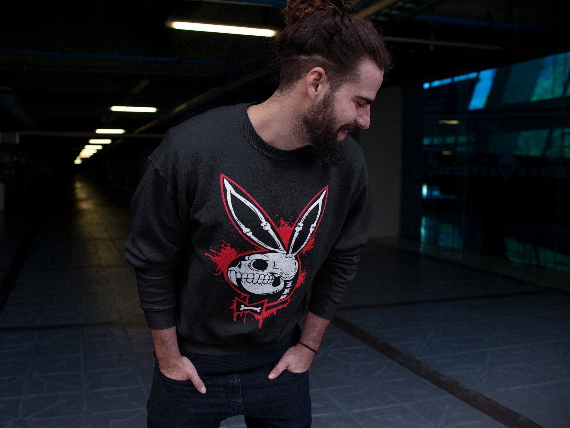 Playskull Unisex Tops - Air Jordan 4 Red Thunder