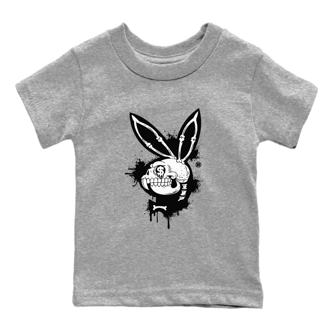 Playskull snkmatch Tees Kids - Air Jordan 4 White Thunder