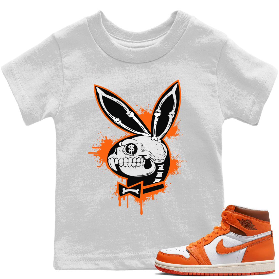 Playskull Kids Tops - Air Jordan 1 Starfish