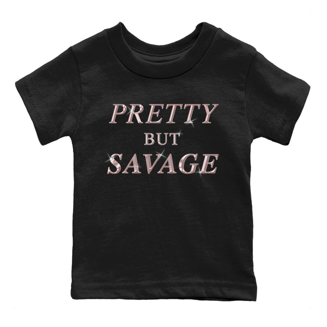 Pretty But Savage Kids Tops - Air Jordan 1 Washed Pink