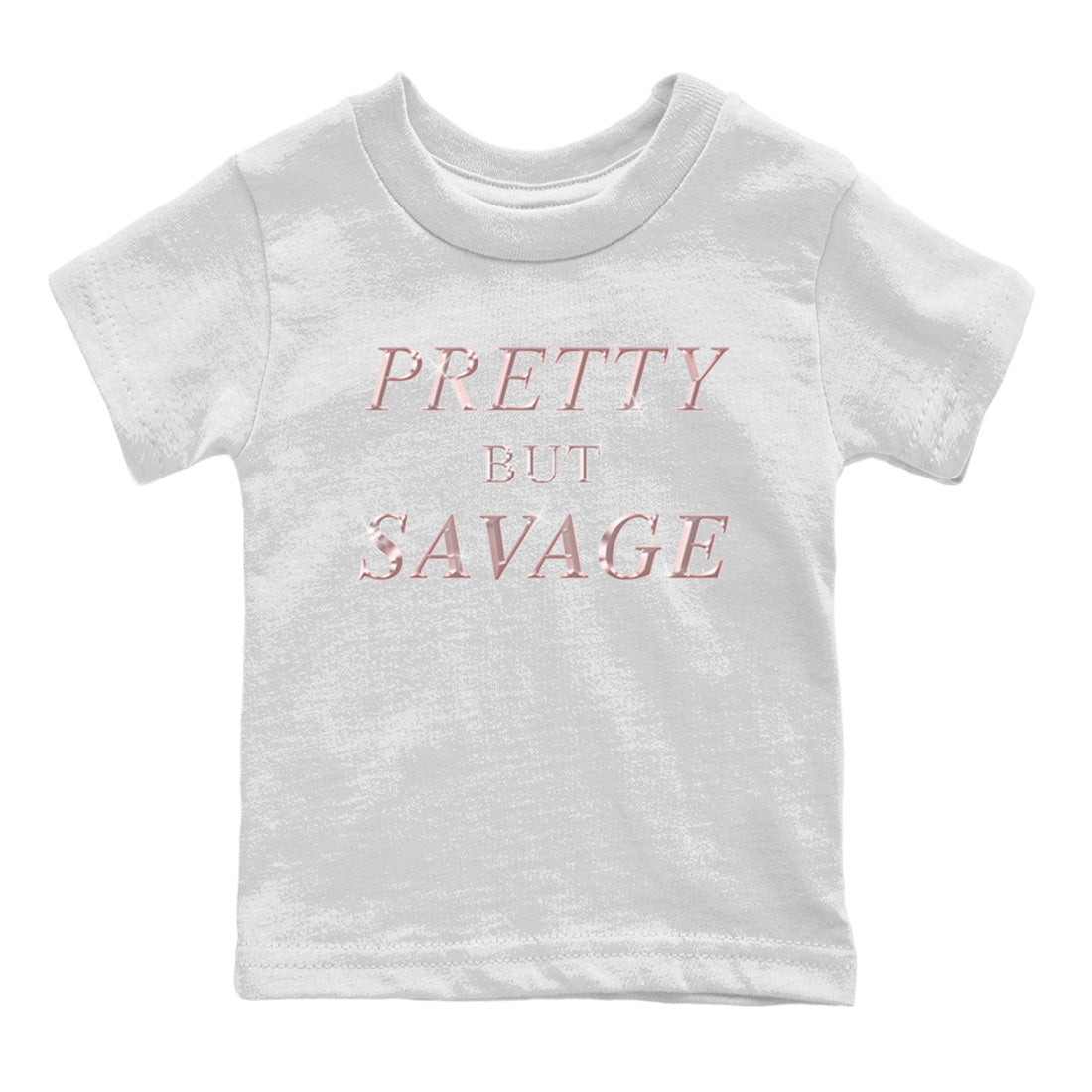 Pretty But Savage Kids Tops - Air Jordan 1 Washed Pink