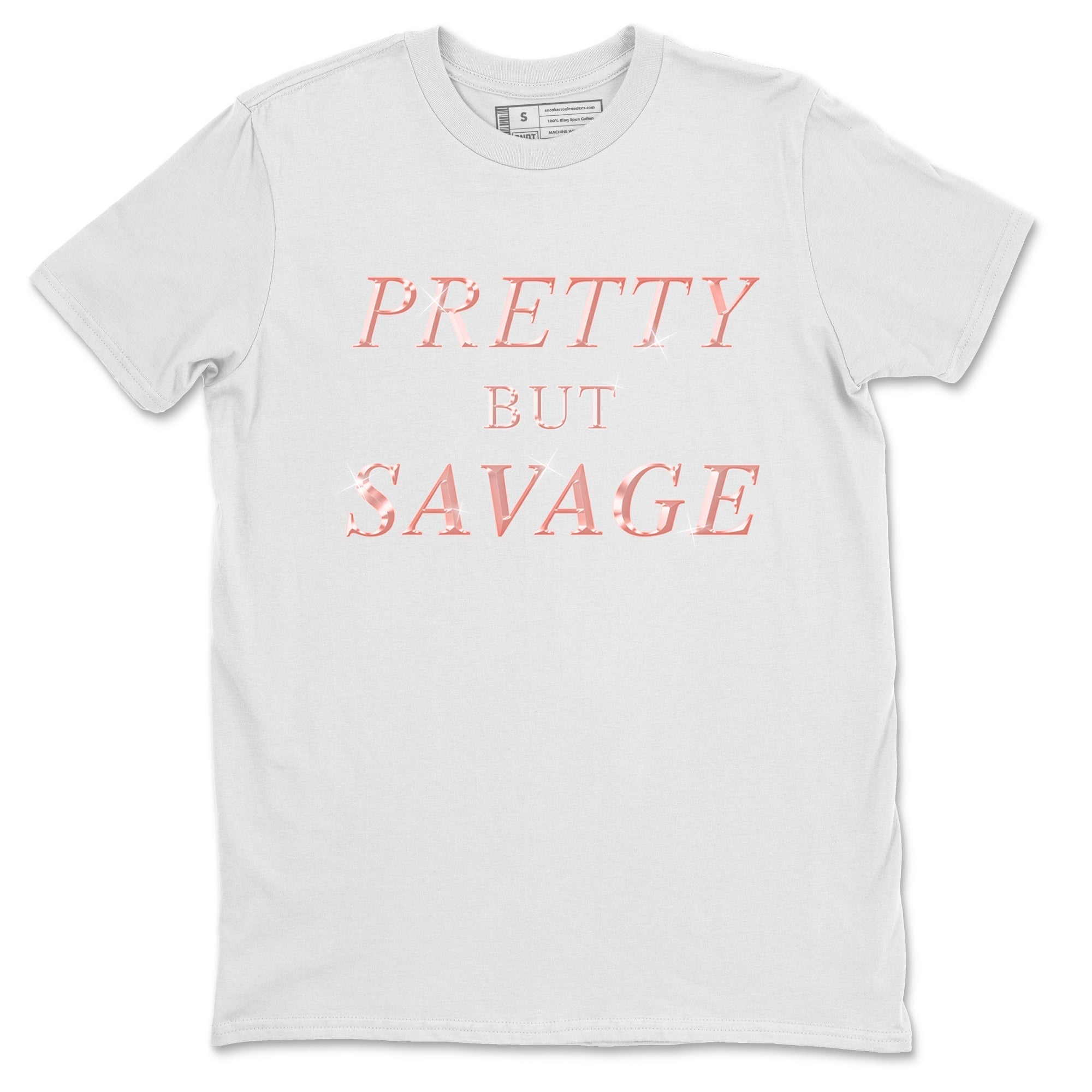 Pretty But Savage snkmatch Tee - Dunk Rose Whisper