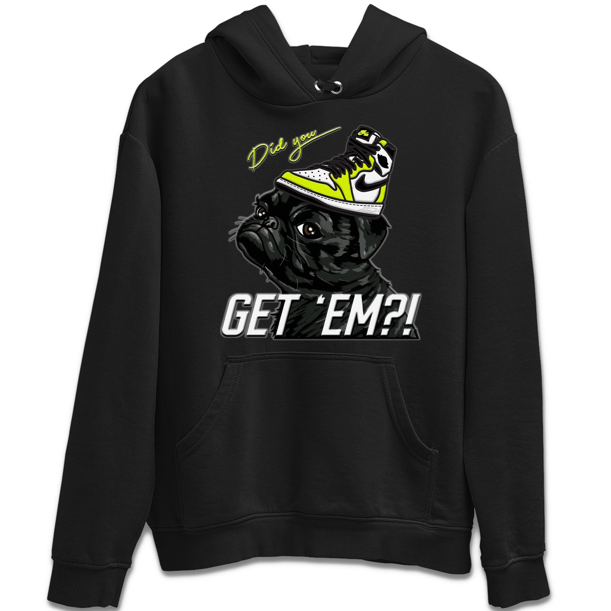 Pug Get Em Unisex Tops - Air Jordan 1 Visionaire