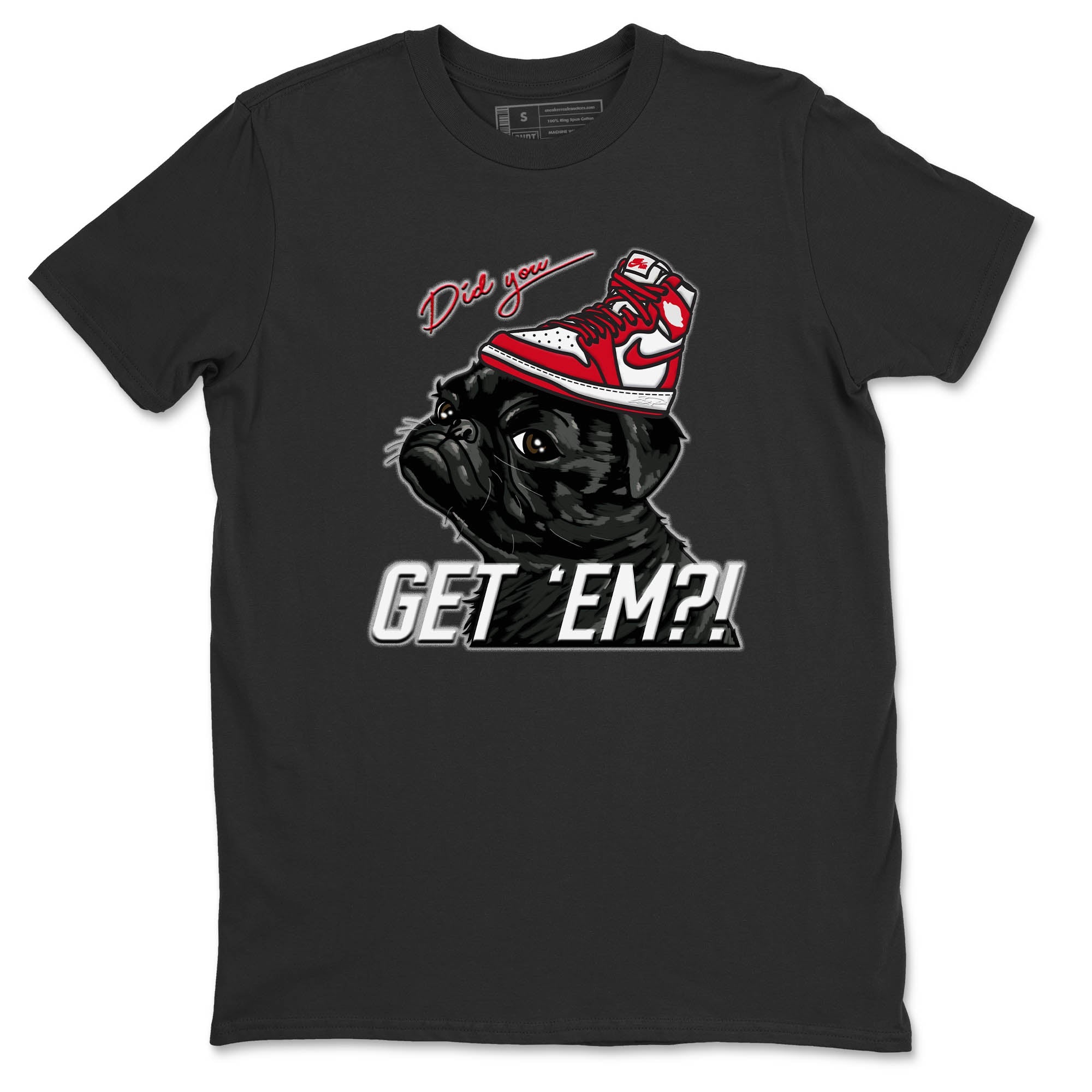 Pug Get Em Unisex Tops - Air Jordan 1 Newstalgia
