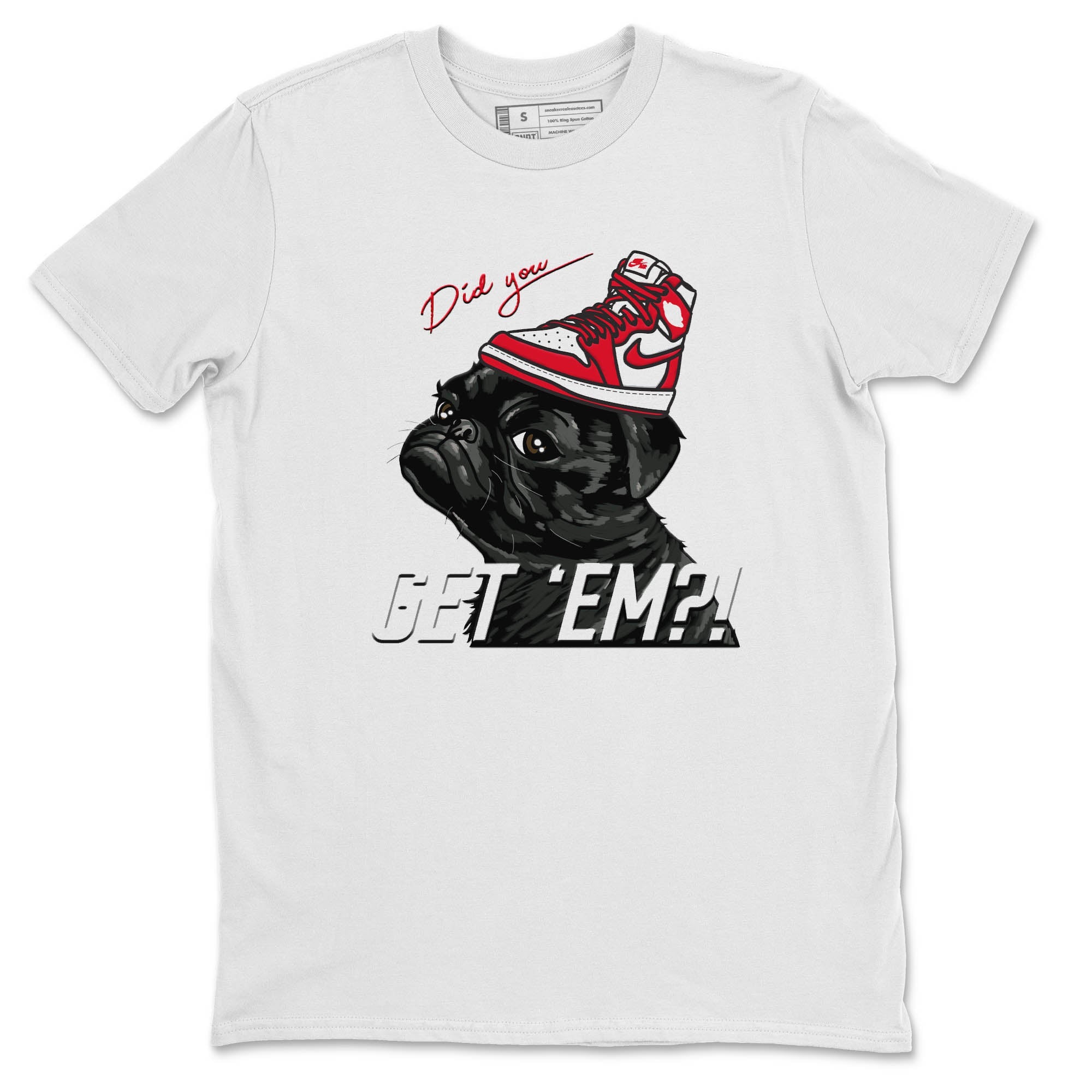 Pug Get Em Unisex Tops - Air Jordan 1 Newstalgia