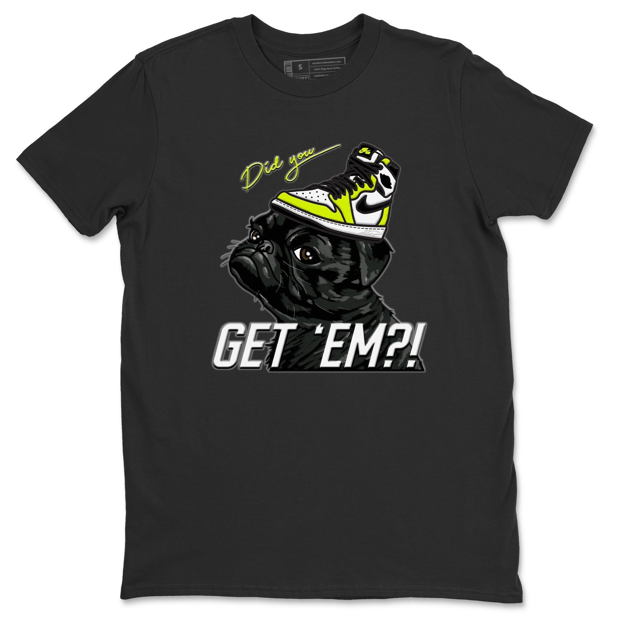 Pug Get Em Unisex Tops - Air Jordan 1 Visionaire