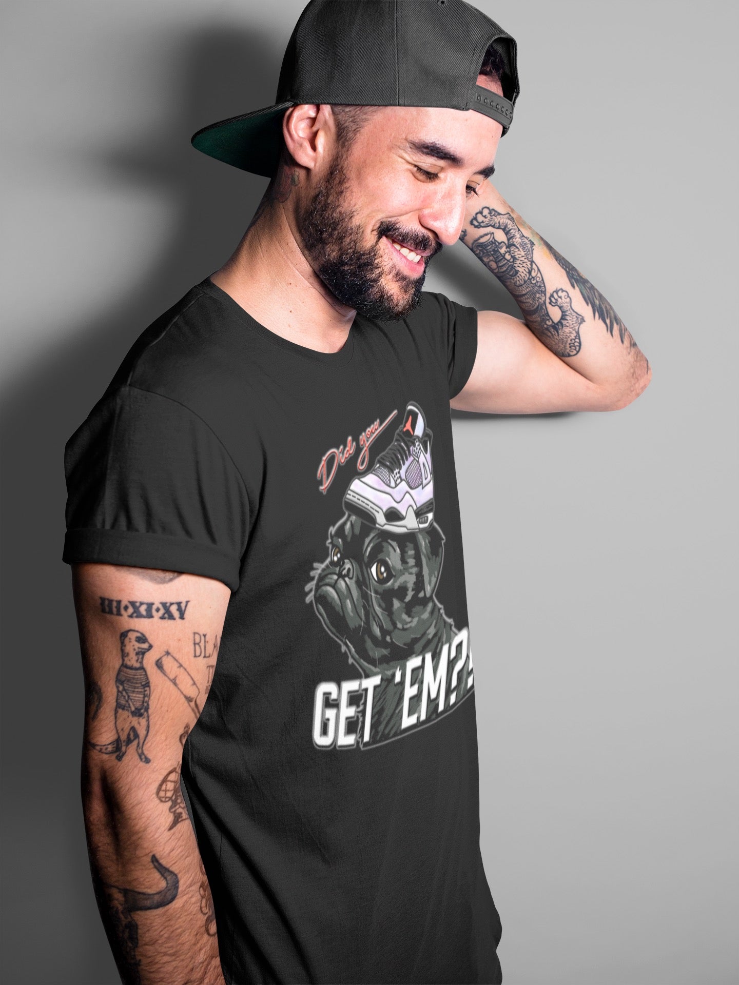 Pug Get Em Unisex Tops - Air Jordan 4 Zen Master