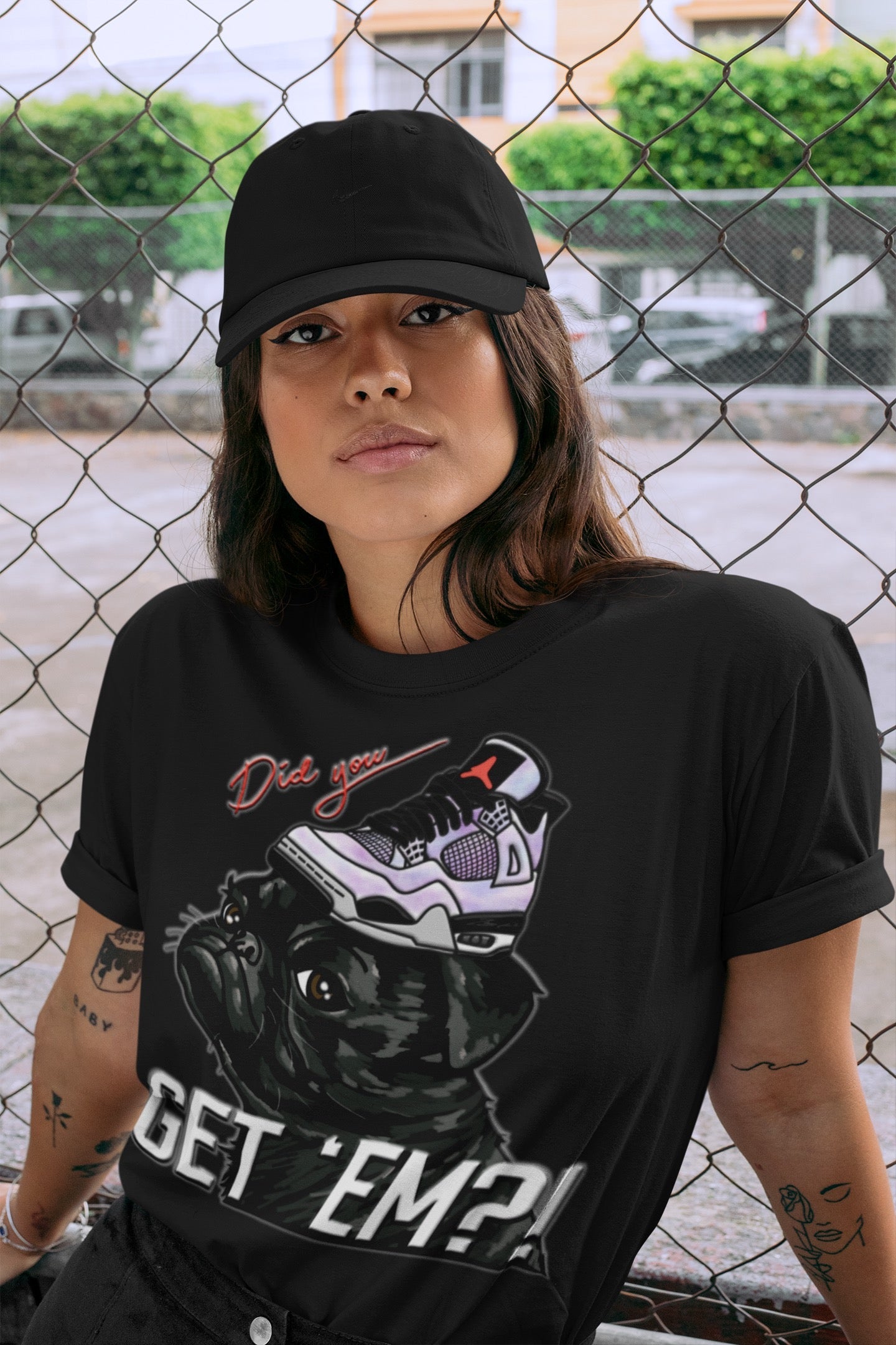 Pug Get Em Unisex Tops - Air Jordan 4 Zen Master