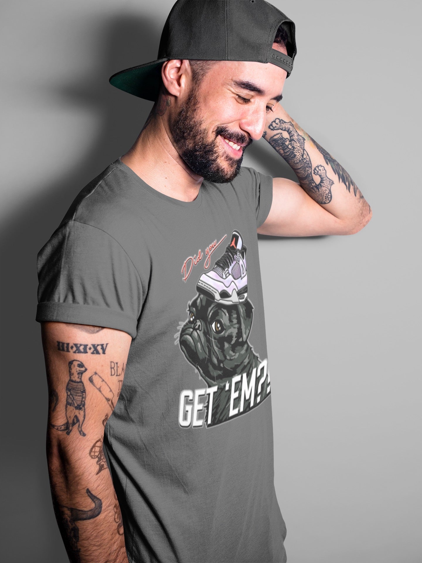 Pug Get Em Unisex Tops - Air Jordan 4 Zen Master