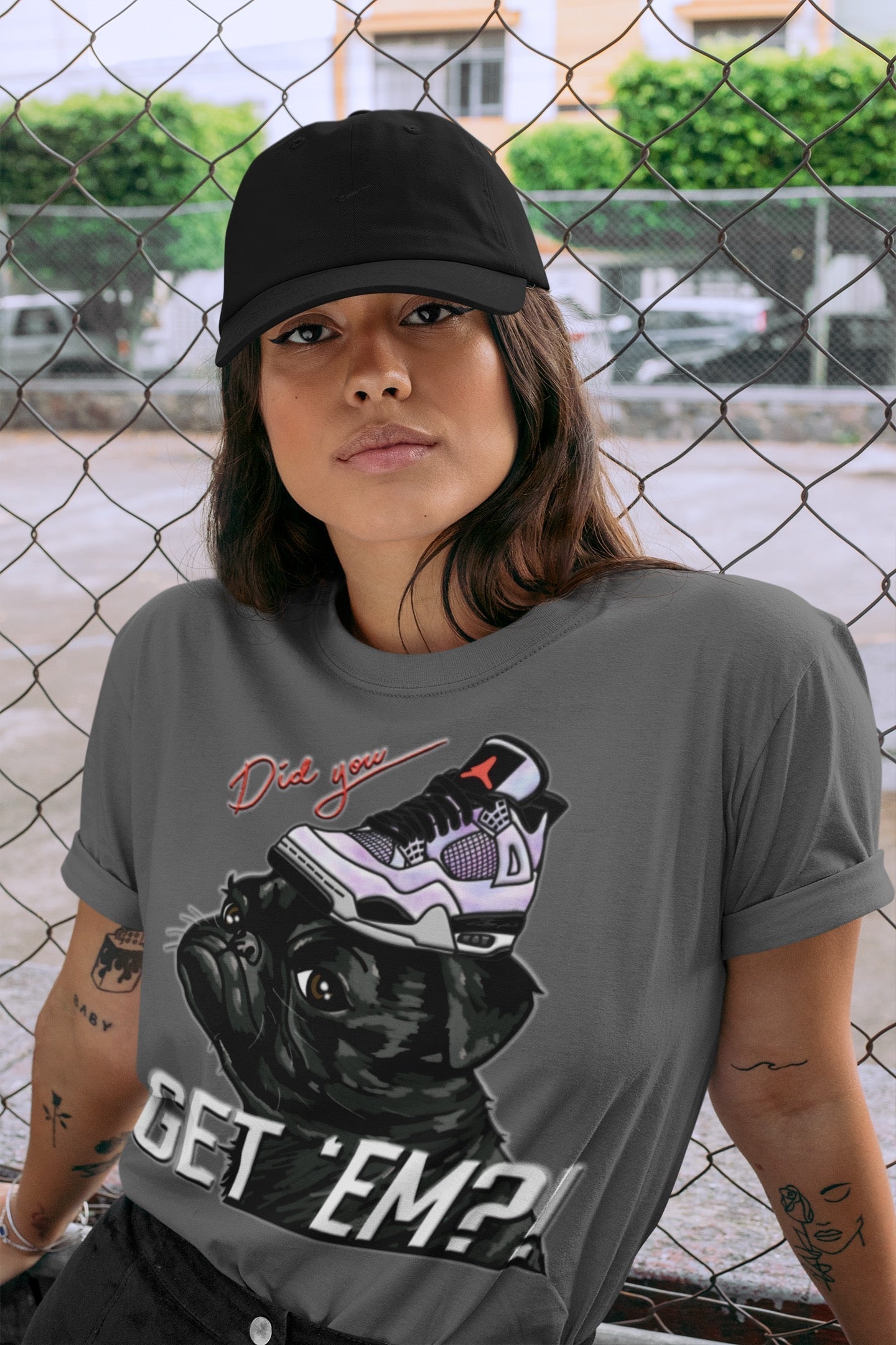 Pug Get Em Unisex Tops - Air Jordan 4 Zen Master