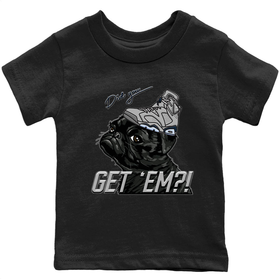 Pug Get Em Kids Tops - Air Jordan 6 Georgetown